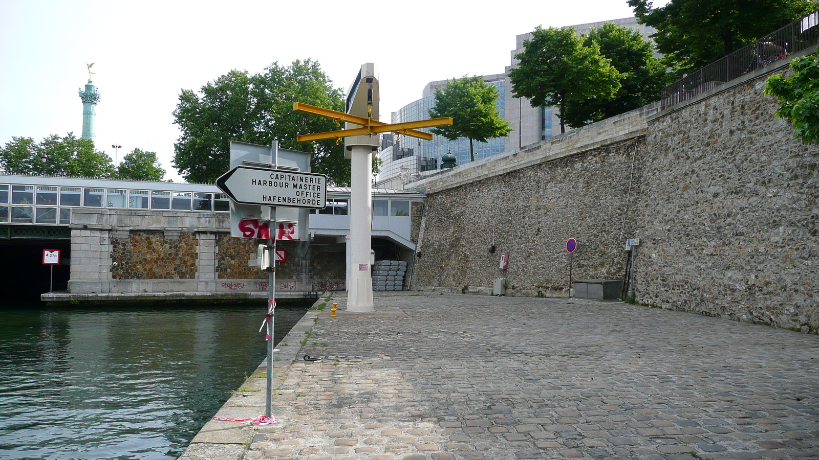 รูปถ่าย ฝรั่งเศส(France) ปารีส(Paris) ท่าเรือบัสตีย์(Bastille Harbour) 2007-06 75