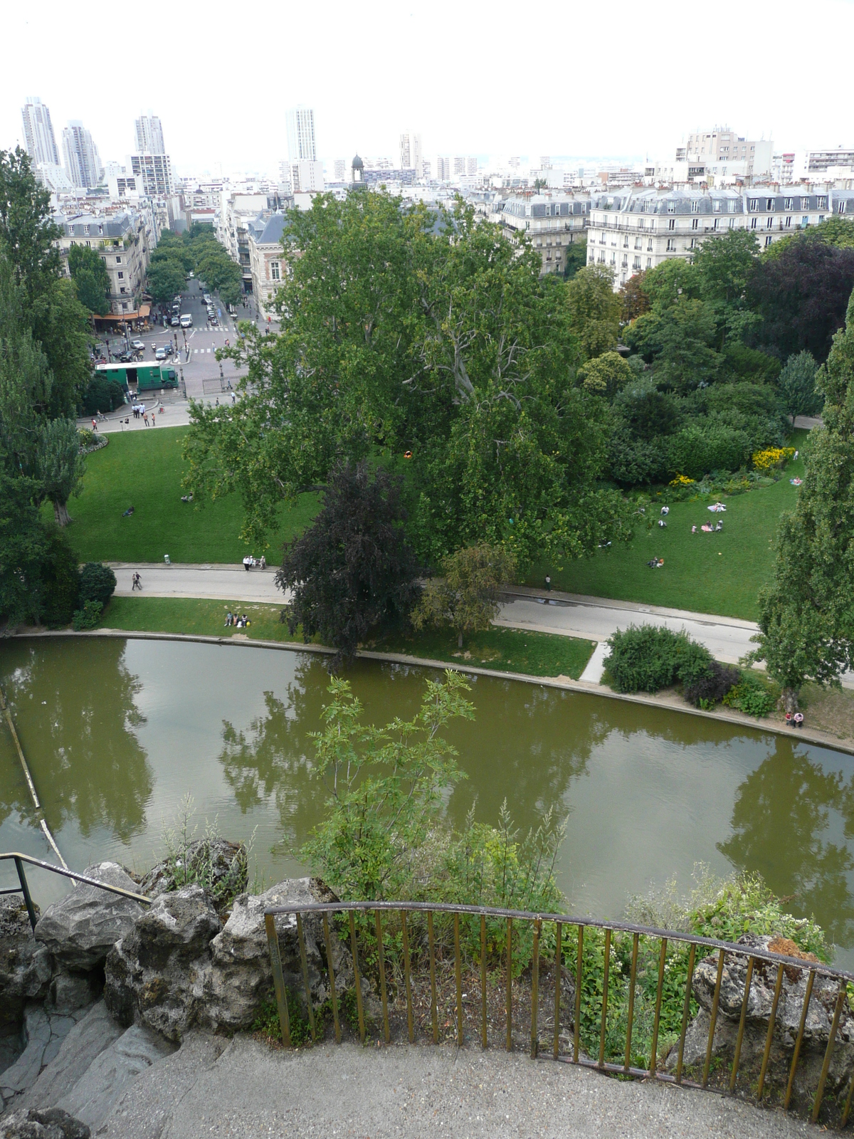 รูปถ่าย ฝรั่งเศส(France) ปารีส(Paris) สวนบุต-โชมง(Parc des Buttes Chaumont) 2007-08 110