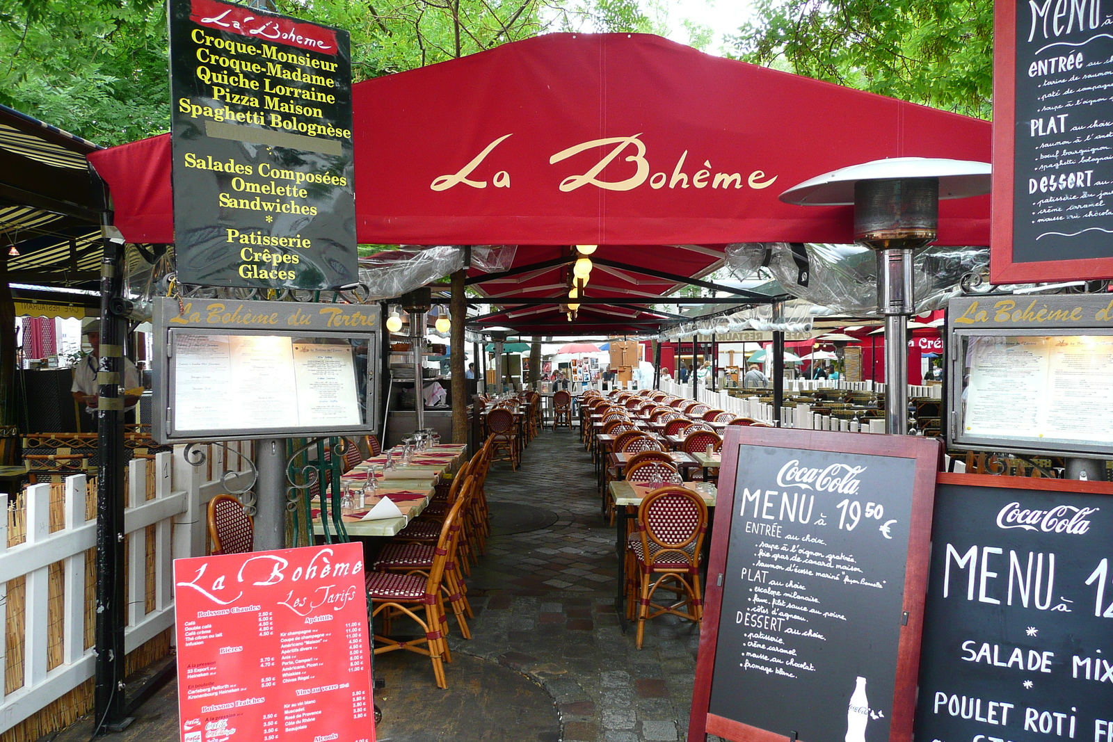 รูปถ่าย ฝรั่งเศส(France) ปารีส(Paris) จัตุรัสแตร์ทร์(Place du Tertre) 2007-06 40
