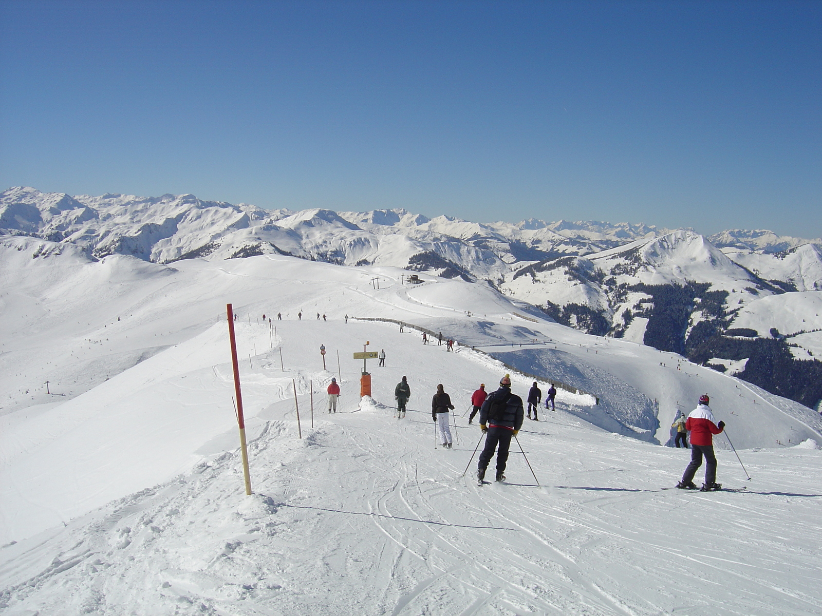 รูปถ่าย ออสเตรีย(Austria) คิทซ์บูเฮล(Kitzbuhel) สกี(Ski) 2005-03 83