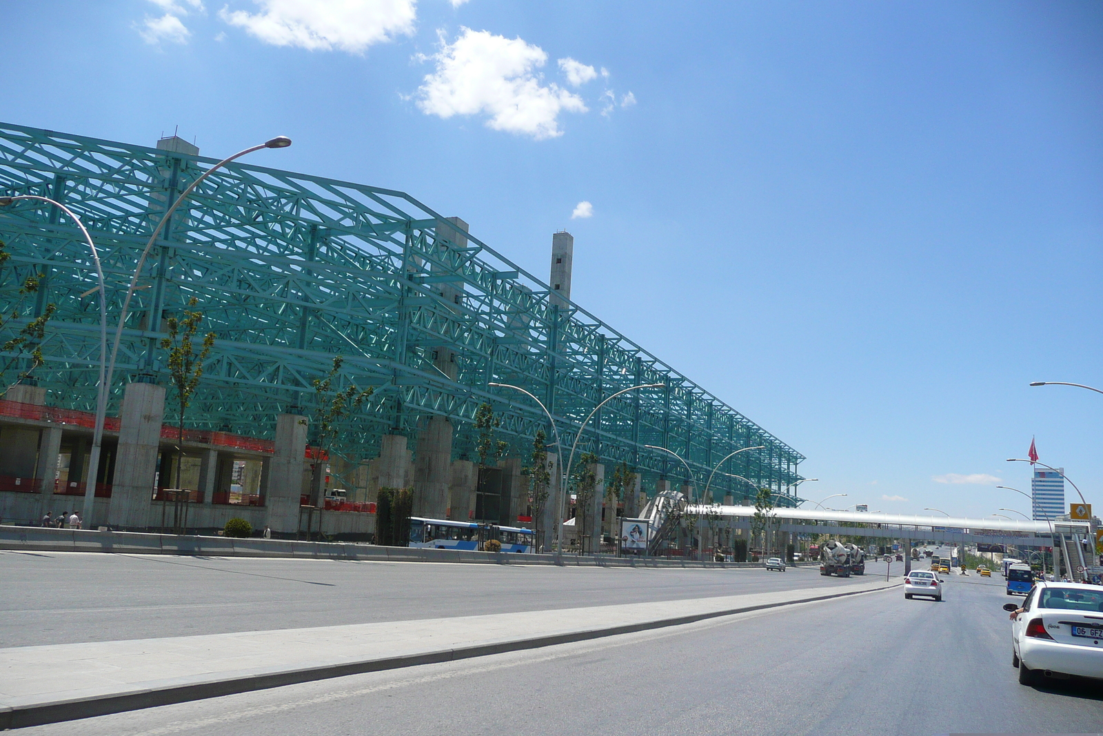รูปถ่าย ตุรกี(Turkey) อังการา(Ankara) ถนนจากบิลเคนต์ไปอังการา(Bilkent to Ankara road) 2008-07 5