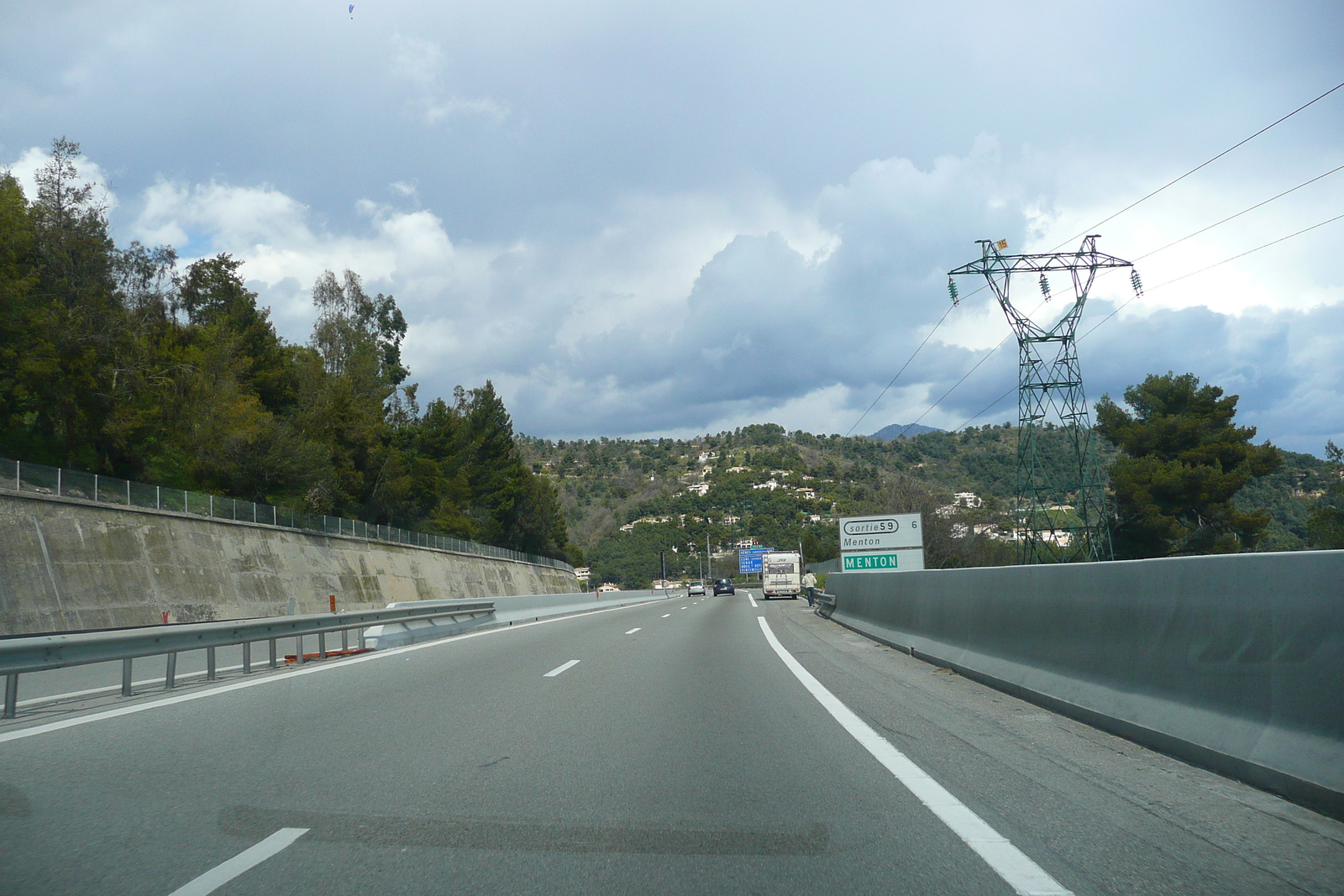 รูปถ่าย ฝรั่งเศส(France) เฟรนช์ริวิเอรา(French Riviera) ถนนจากนีซไปม็องตง(Nice to Menton road) 2008-03 27