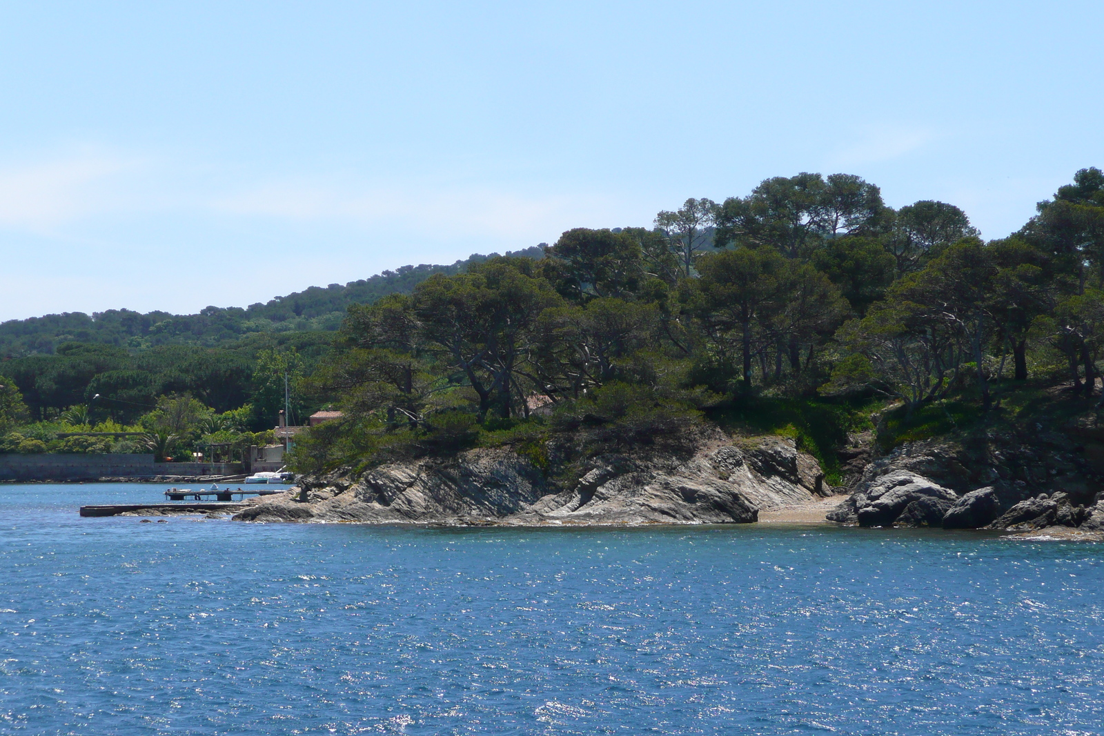 รูปถ่าย ฝรั่งเศส(France) เกาะปอร์เกอรอล(Porquerolles Island) ล่องเรือไปเกาะปอร์เกอรอล(Boat trip to Porquerolles) 2008-05 48