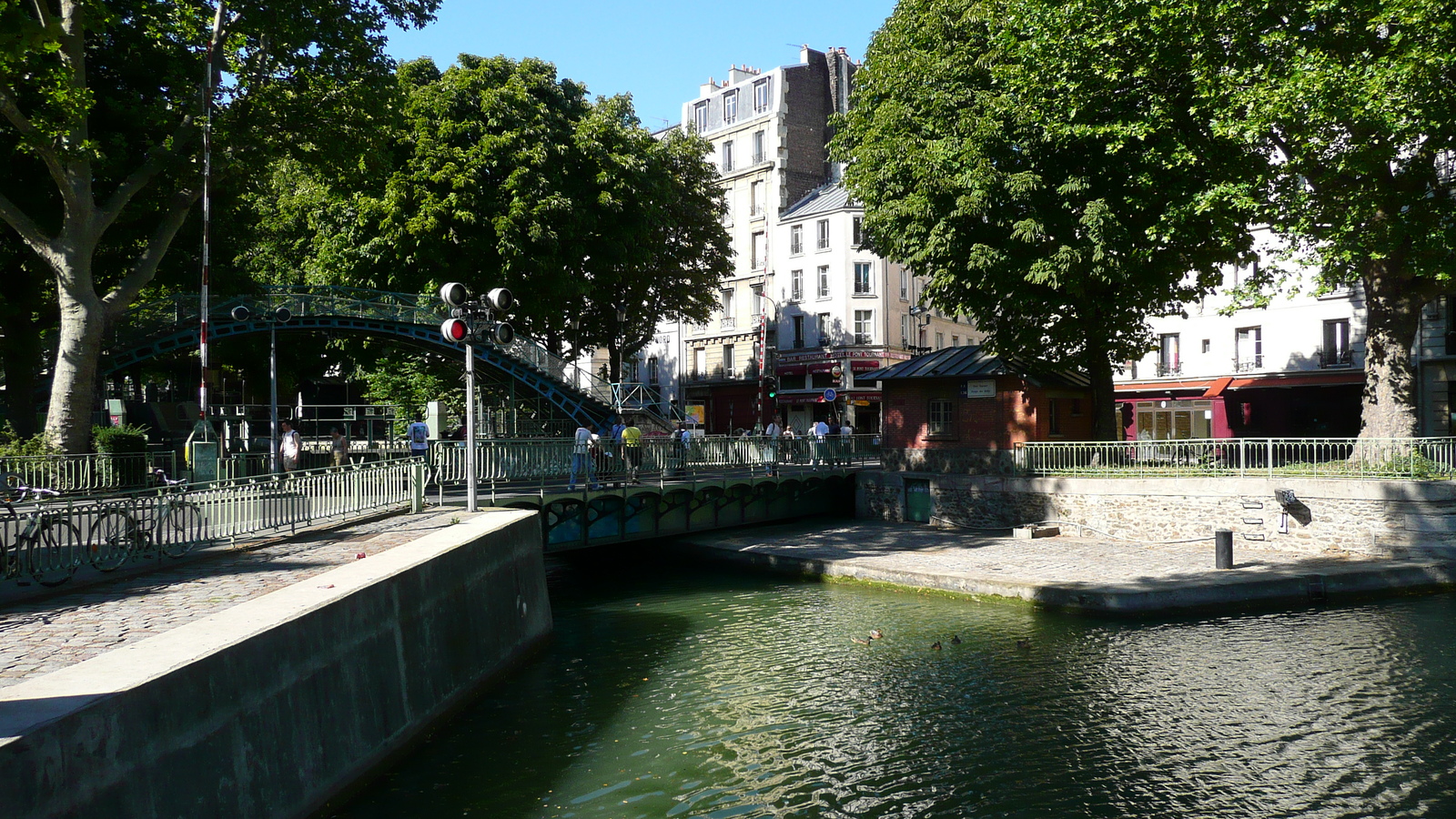 รูปถ่าย ฝรั่งเศส(France) ปารีส(Paris) คลองแซ็ง-มาร์แต็ง(Canal St Martin) 2007-08 129