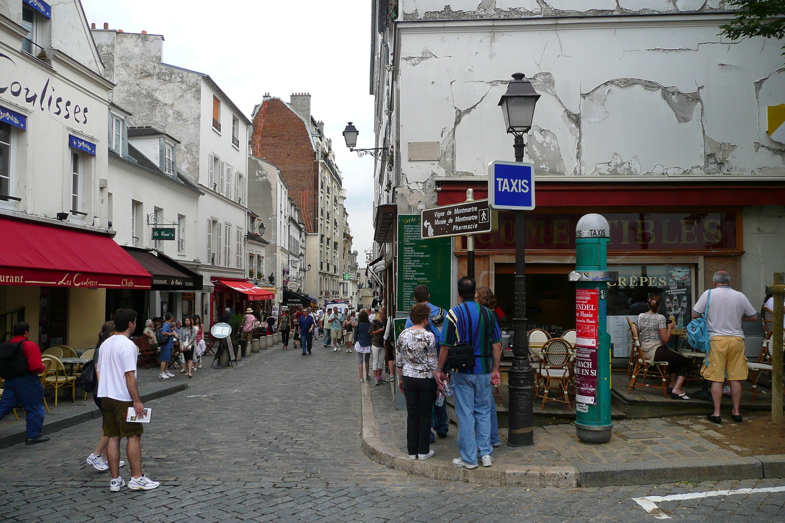 รูปถ่าย ฝรั่งเศส(France) ปารีส(Paris) มังท์มาร์เทรอ(Montmartre) 2007-06 86
