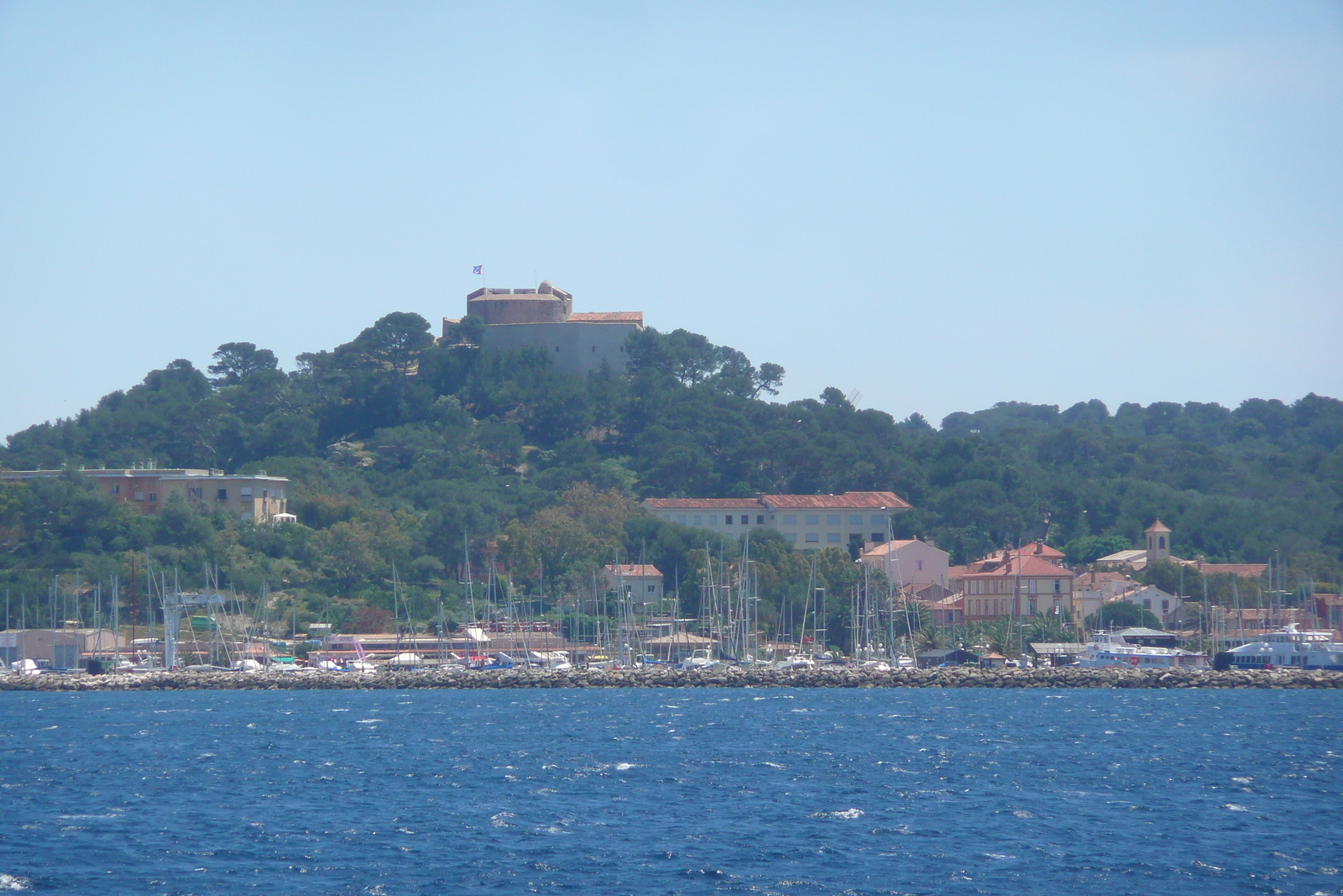 รูปถ่าย ฝรั่งเศส(France) เกาะปอร์เกอรอล(Porquerolles Island) ล่องเรือไปเกาะปอร์เกอรอล(Boat trip to Porquerolles) 2008-05 63