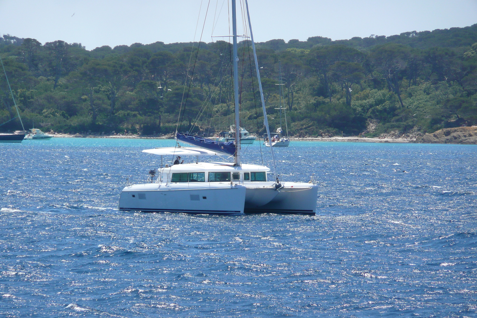 รูปถ่าย ฝรั่งเศส(France) เกาะปอร์เกอรอล(Porquerolles Island) ล่องเรือไปเกาะปอร์เกอรอล(Boat trip to Porquerolles) 2008-05 56