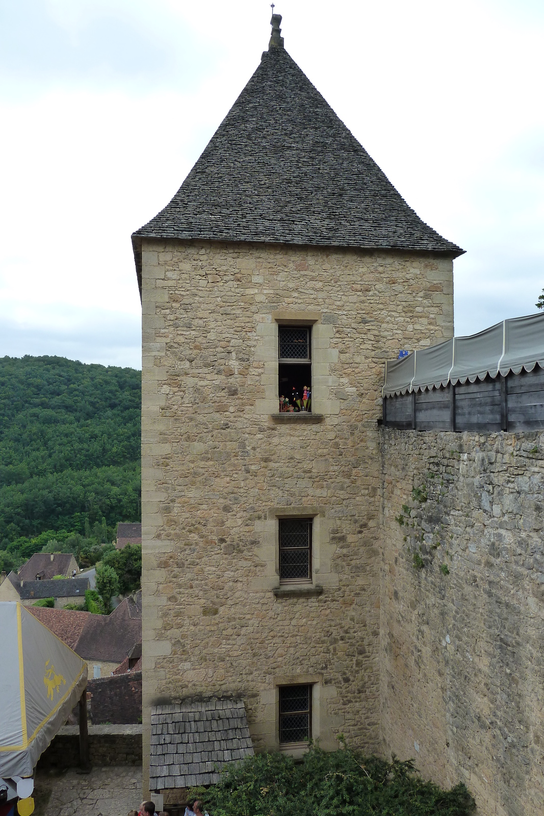 รูปถ่าย ฝรั่งเศส(France) ปราสาทกัสแตลโน(Castelnaud castle) 2010-08 51