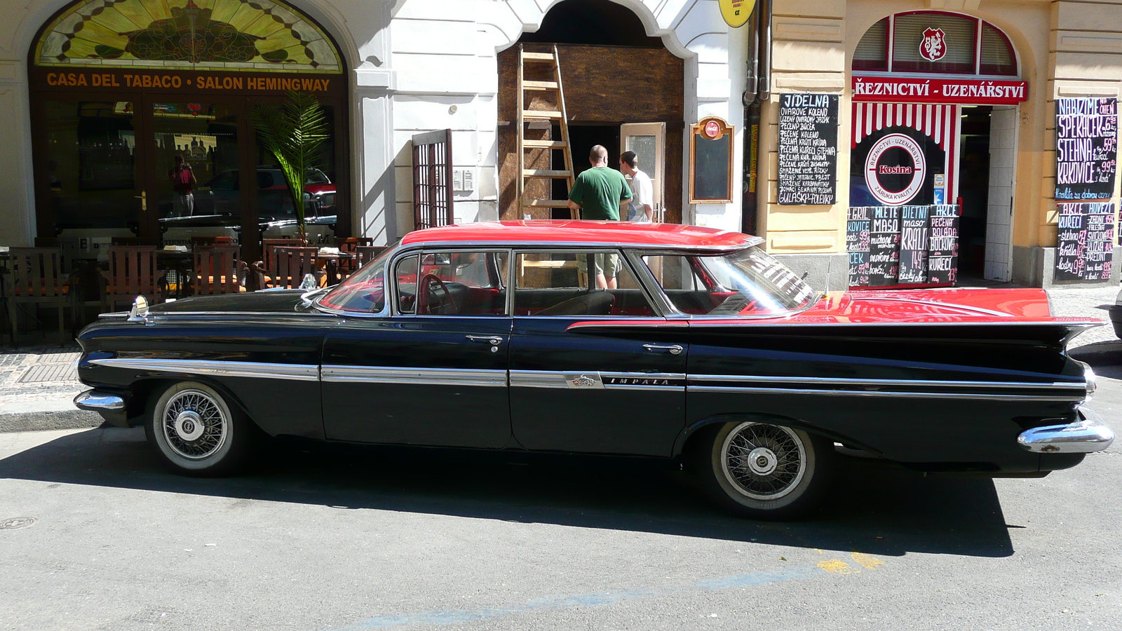 รูปถ่าย สาธารณรัฐเช็ก(Czech Republic) ปราก(Prague) กาโปรวา(Kaprova) 2007-07 13