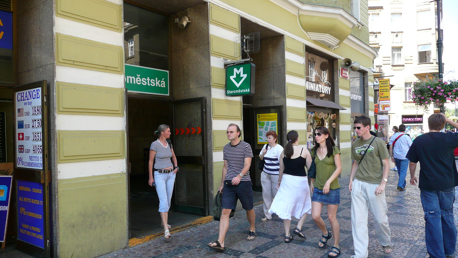 รูปถ่าย สาธารณรัฐเช็ก(Czech Republic) ปราก(Prague) กาโปรวา(Kaprova) 2007-07 9