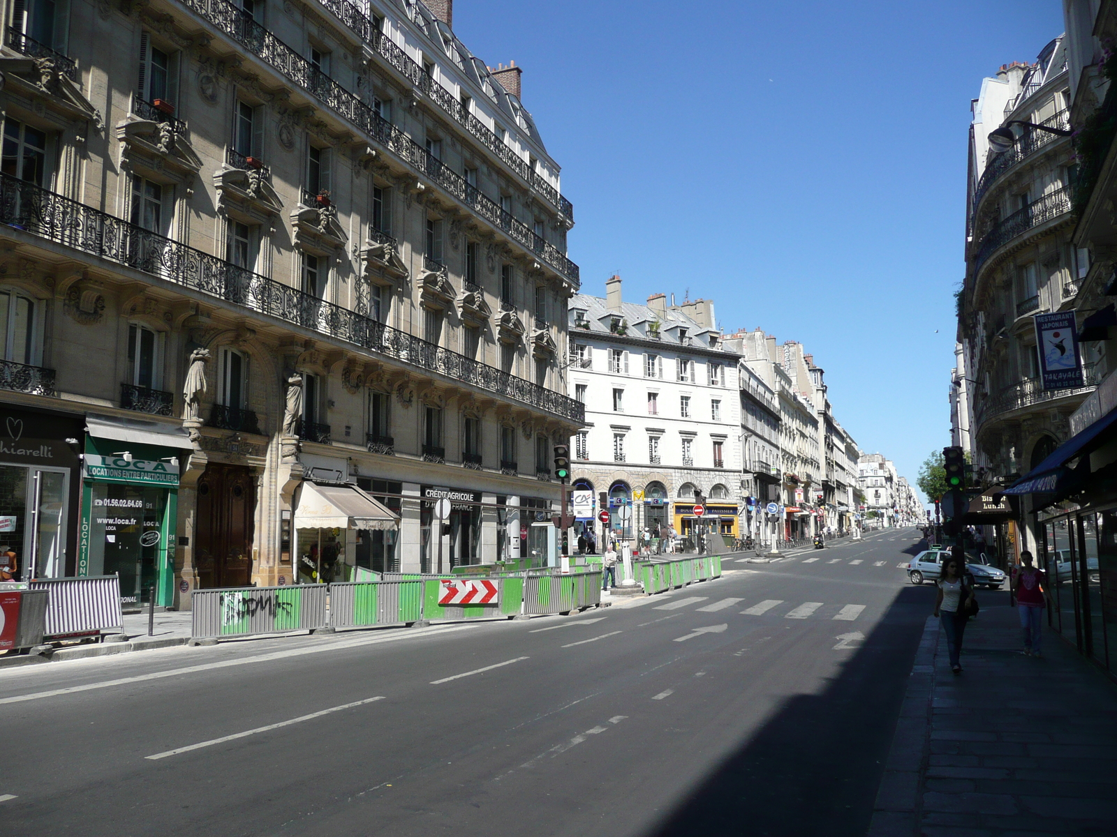 รูปถ่าย ฝรั่งเศส(France) ปารีส(Paris) ถนนลาฟาแย็ต(Rue La Fayette) 2007-08 109
