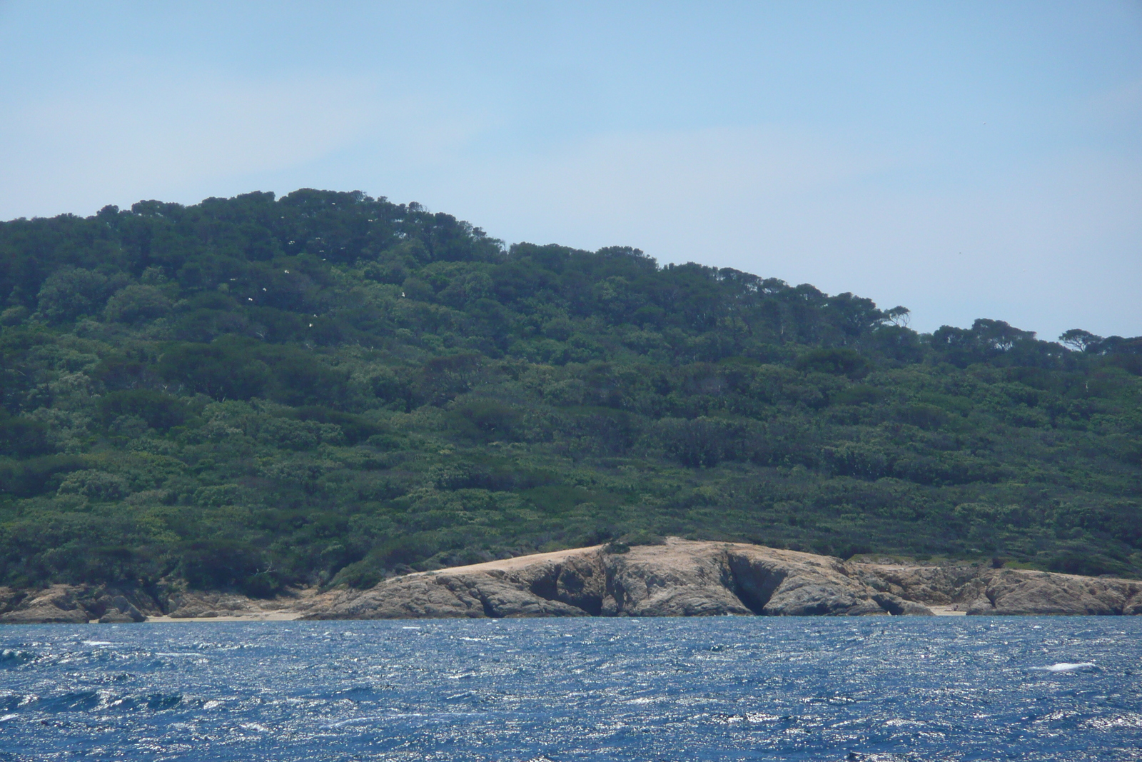 รูปถ่าย ฝรั่งเศส(France) เกาะปอร์เกอรอล(Porquerolles Island) ล่องเรือไปเกาะปอร์เกอรอล(Boat trip to Porquerolles) 2008-05 27
