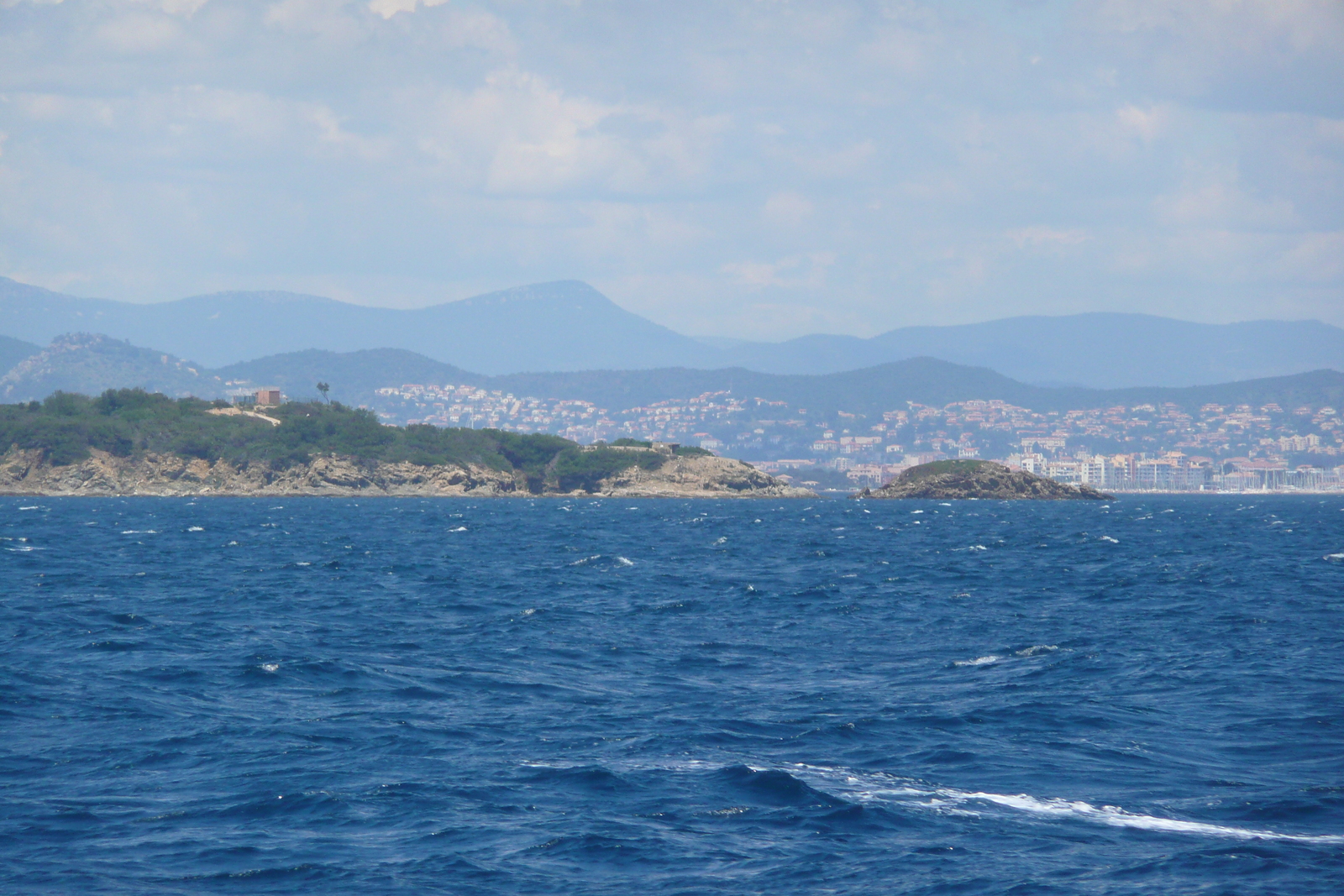รูปถ่าย ฝรั่งเศส(France) เกาะปอร์เกอรอล(Porquerolles Island) ล่องเรือไปเกาะปอร์เกอรอล(Boat trip to Porquerolles) 2008-05 12
