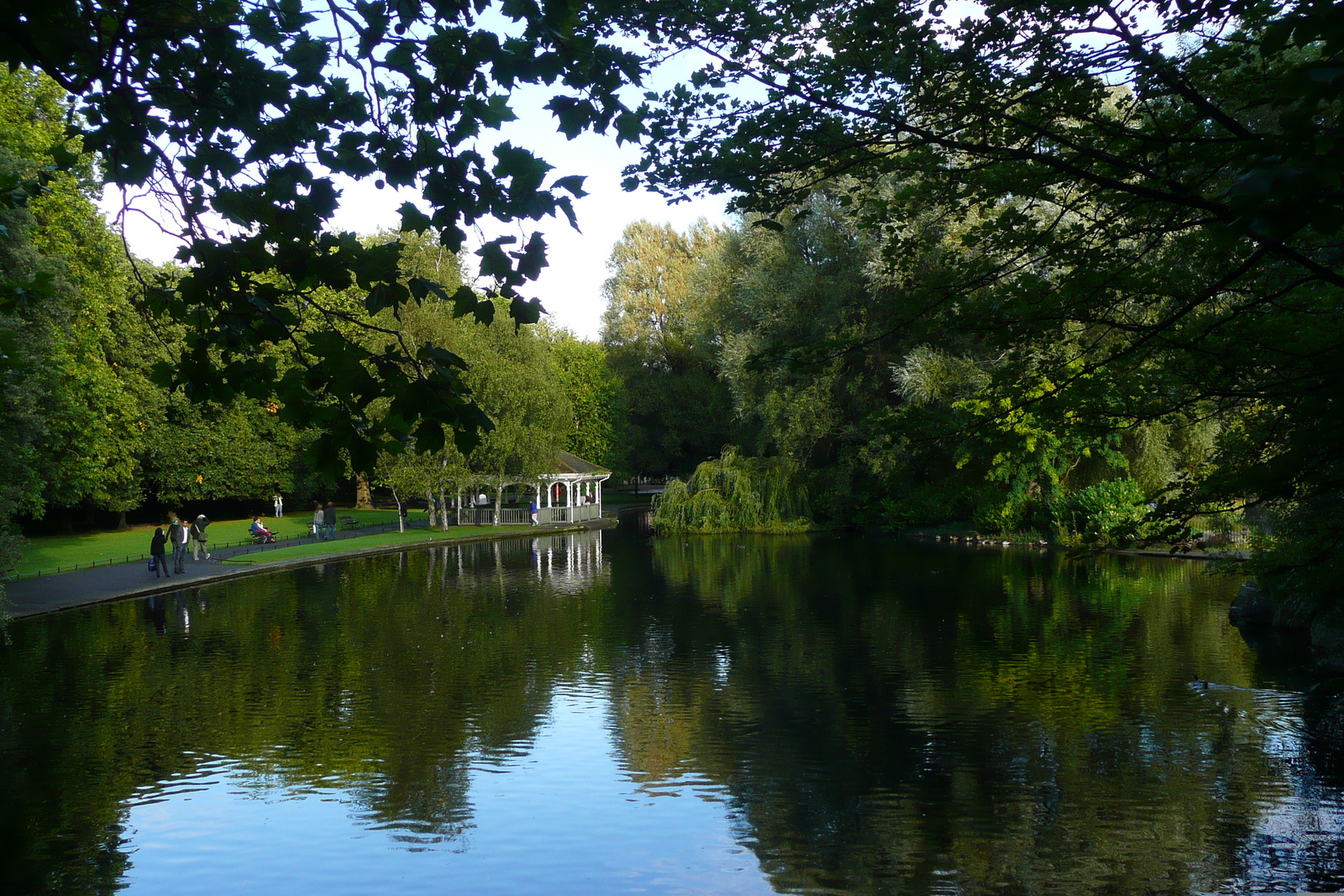 รูปถ่าย ไอร์แลนด์(Ireland) ดับลิน(Dublin) สวนเซนต์สตีเฟนส์กรีน(St. Stephen's Green) 2008-09 46