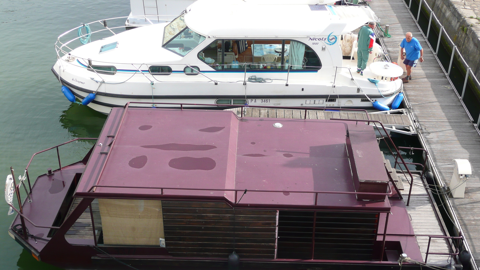 รูปถ่าย ฝรั่งเศส(France) ปารีส(Paris) ท่าเรือบัสตีย์(Bastille Harbour) 2007-06 65
