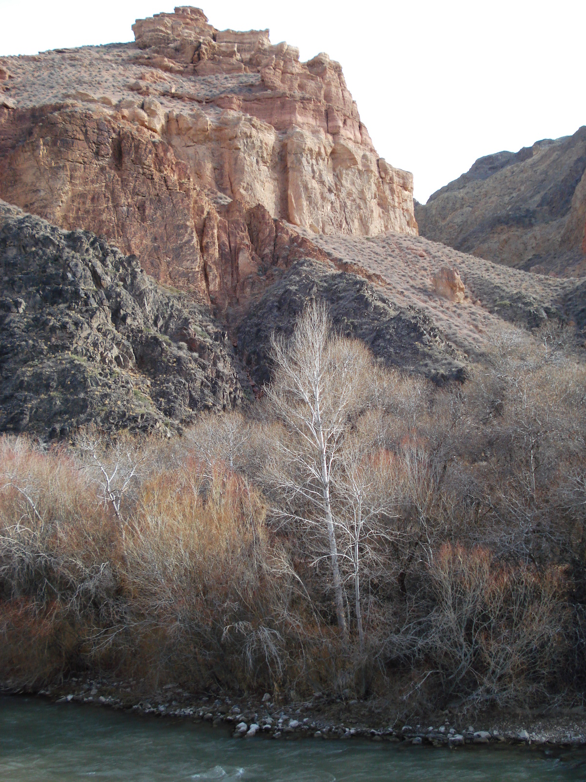รูปถ่าย คาซัคสถาน(Kazakhstan) หุบผาชารึน(Charyn Canyon) 2007-03 234