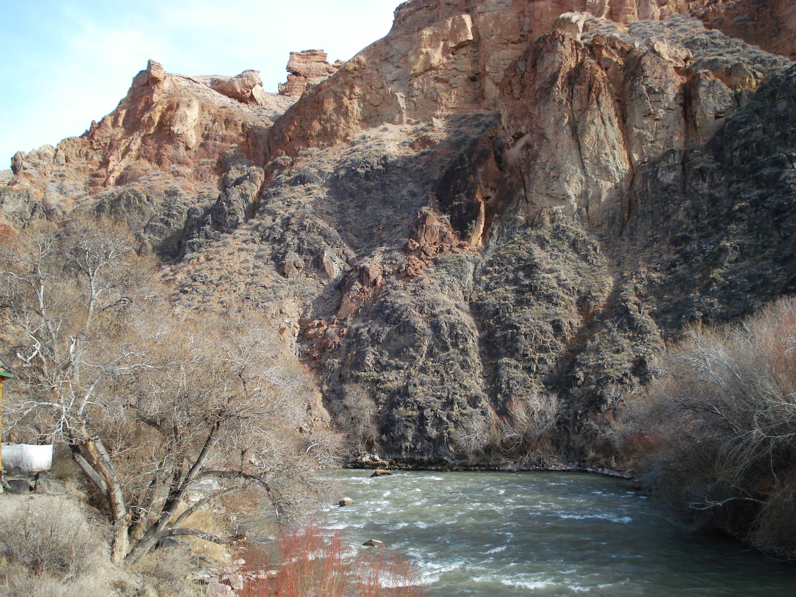 รูปถ่าย คาซัคสถาน(Kazakhstan) หุบผาชารึน(Charyn Canyon) 2007-03 215
