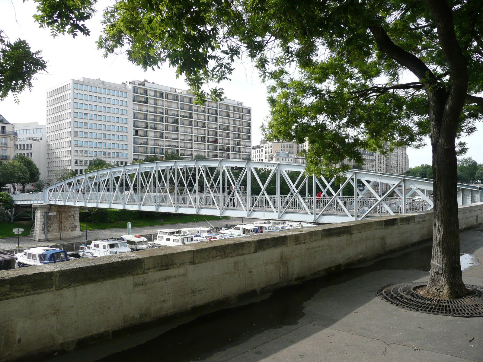 รูปถ่าย ฝรั่งเศส(France) ปารีส(Paris) ท่าเรือบัสตีย์(Bastille Harbour) 2007-06 32