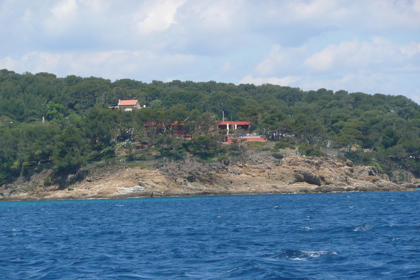 รูปถ่าย ฝรั่งเศส(France) เกาะปอร์เกอรอล(Porquerolles Island) ล่องเรือไปเกาะปอร์เกอรอล(Boat trip to Porquerolles) 2008-05 29