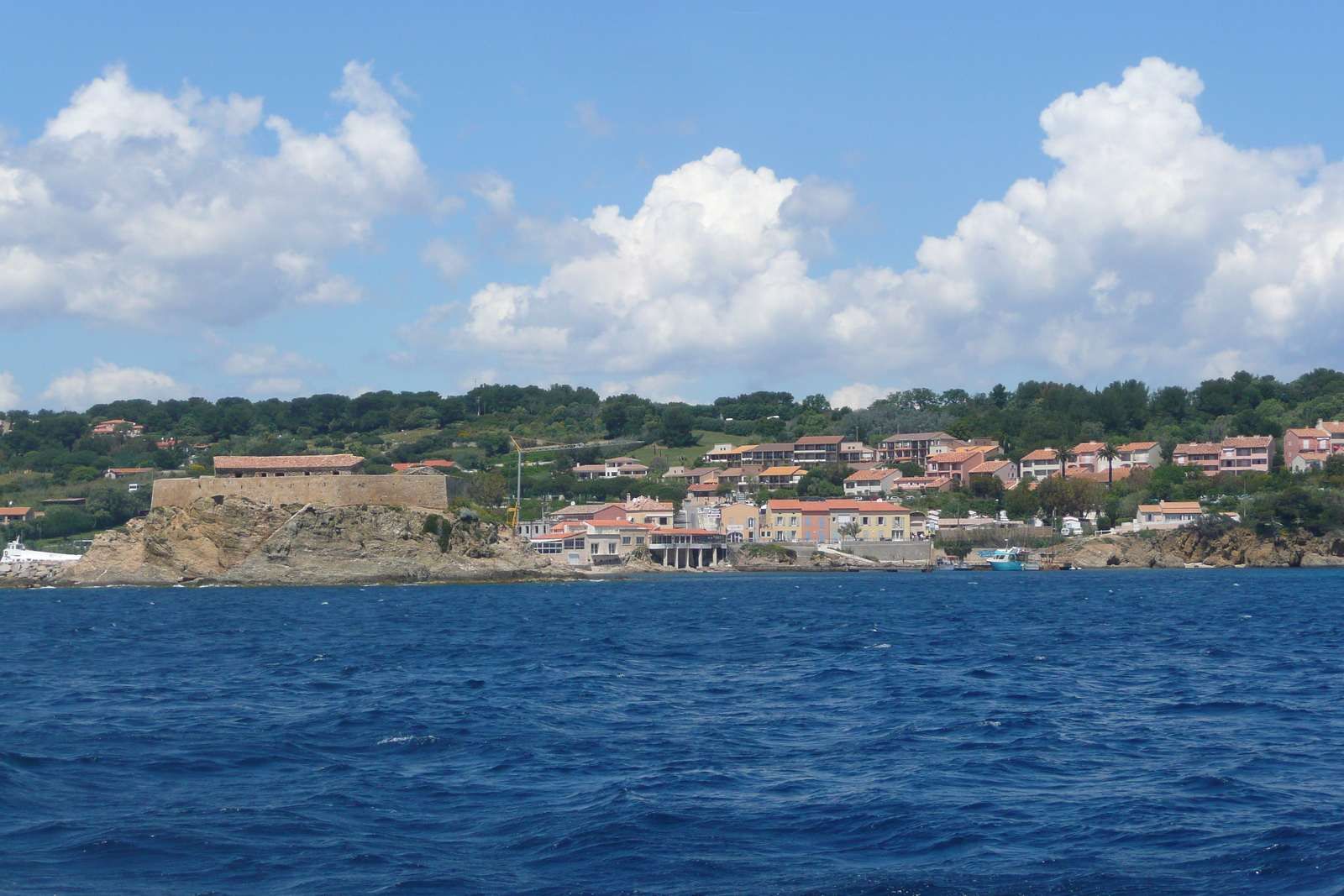 รูปถ่าย ฝรั่งเศส(France) เกาะปอร์เกอรอล(Porquerolles Island) ล่องเรือไปเกาะปอร์เกอรอล(Boat trip to Porquerolles) 2008-05 28