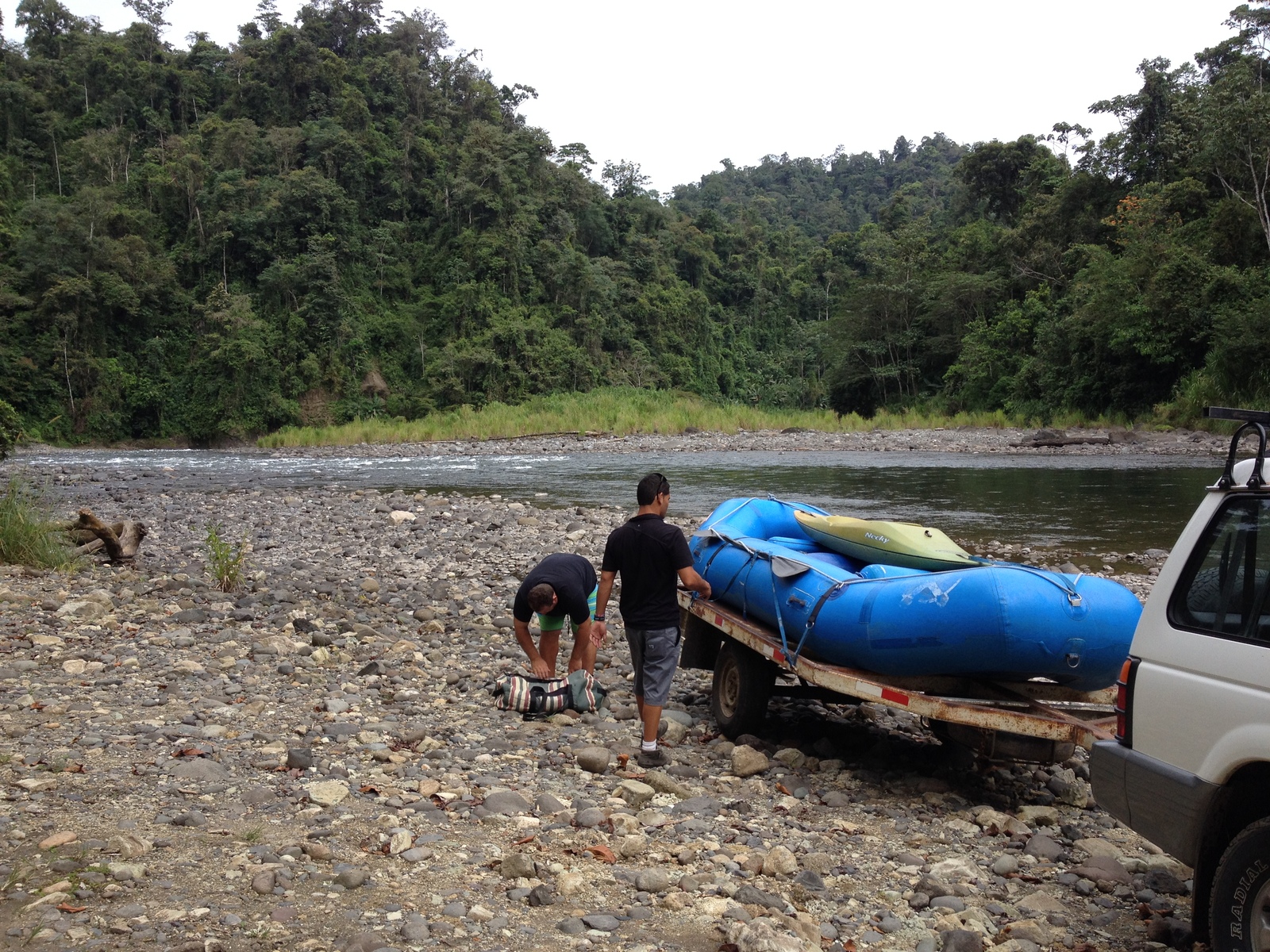 รูปถ่าย คอสตาริกา(Costa Rica) แม่น้ำปากัวเร(Pacuare River) 2015-03 149