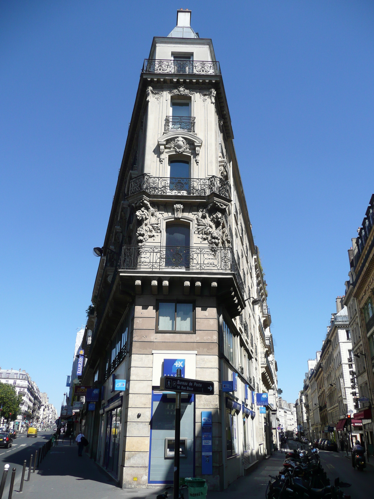 รูปถ่าย ฝรั่งเศส(France) ปารีส(Paris) ถนนลาฟาแย็ต(Rue La Fayette) 2007-08 71