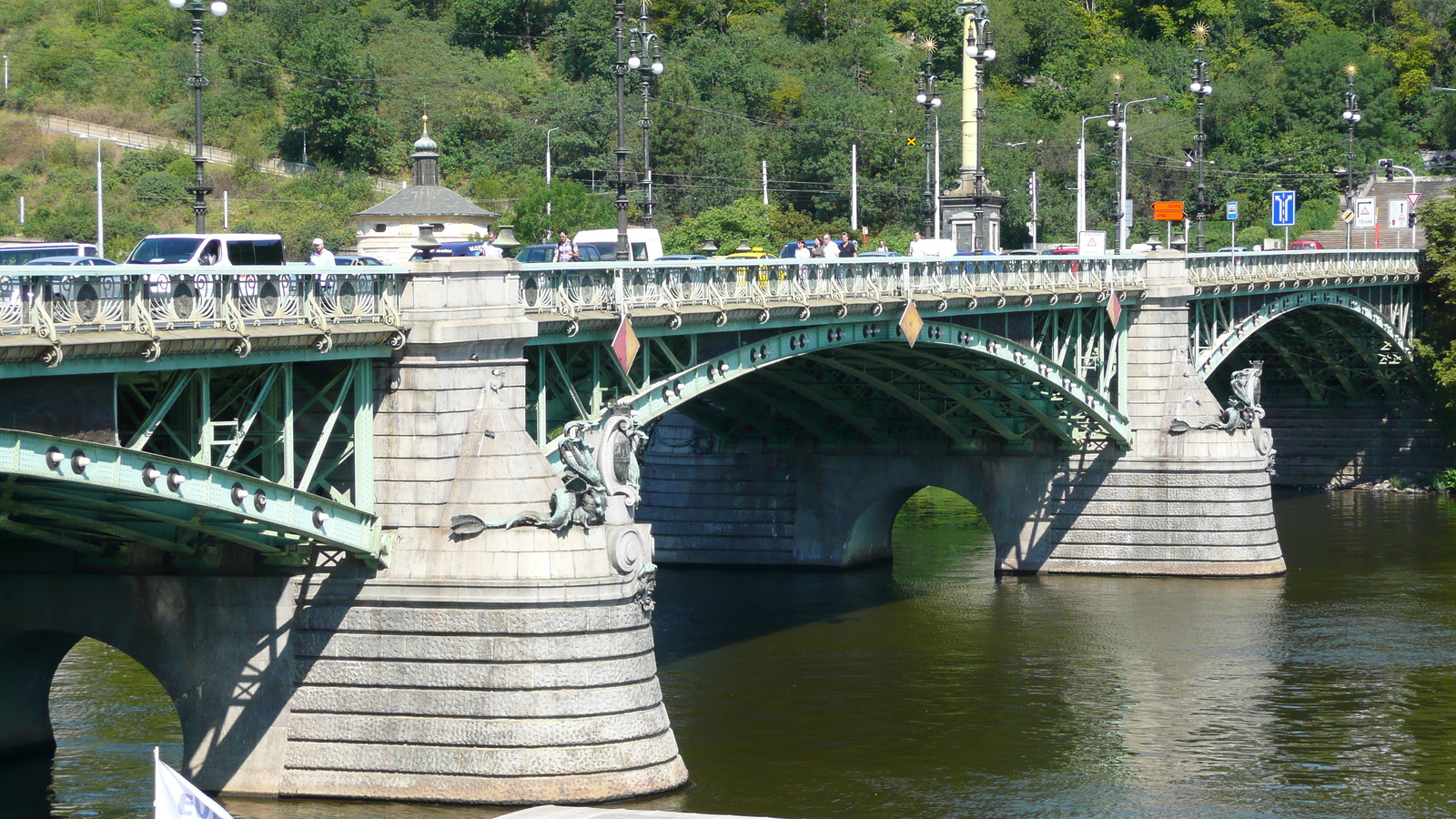 รูปถ่าย สาธารณรัฐเช็ก(Czech Republic) ปราก(Prague) แม่น้ำวัลตาวา(Vltava river) 2007-07 59