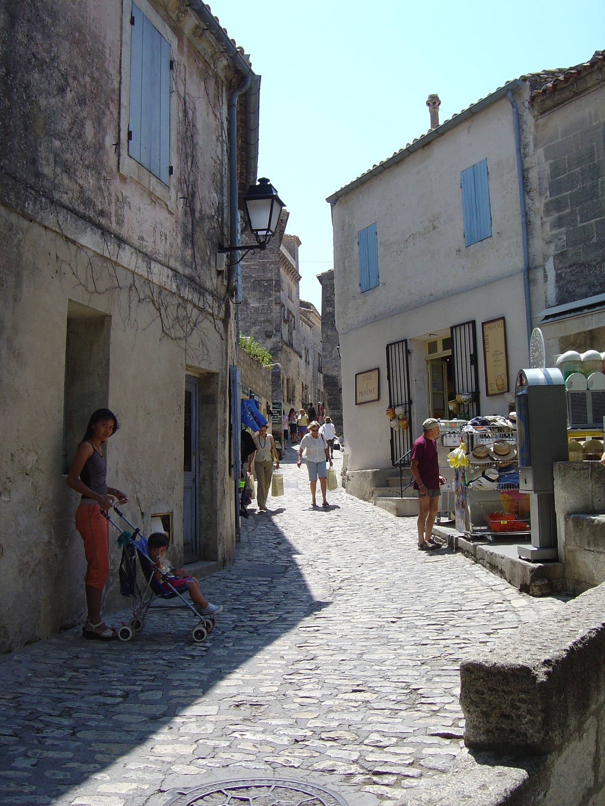 รูปถ่าย ฝรั่งเศส(France) เลส์โบเดอโพรว็องซ์(Baux de Provence) 2004-08 28
