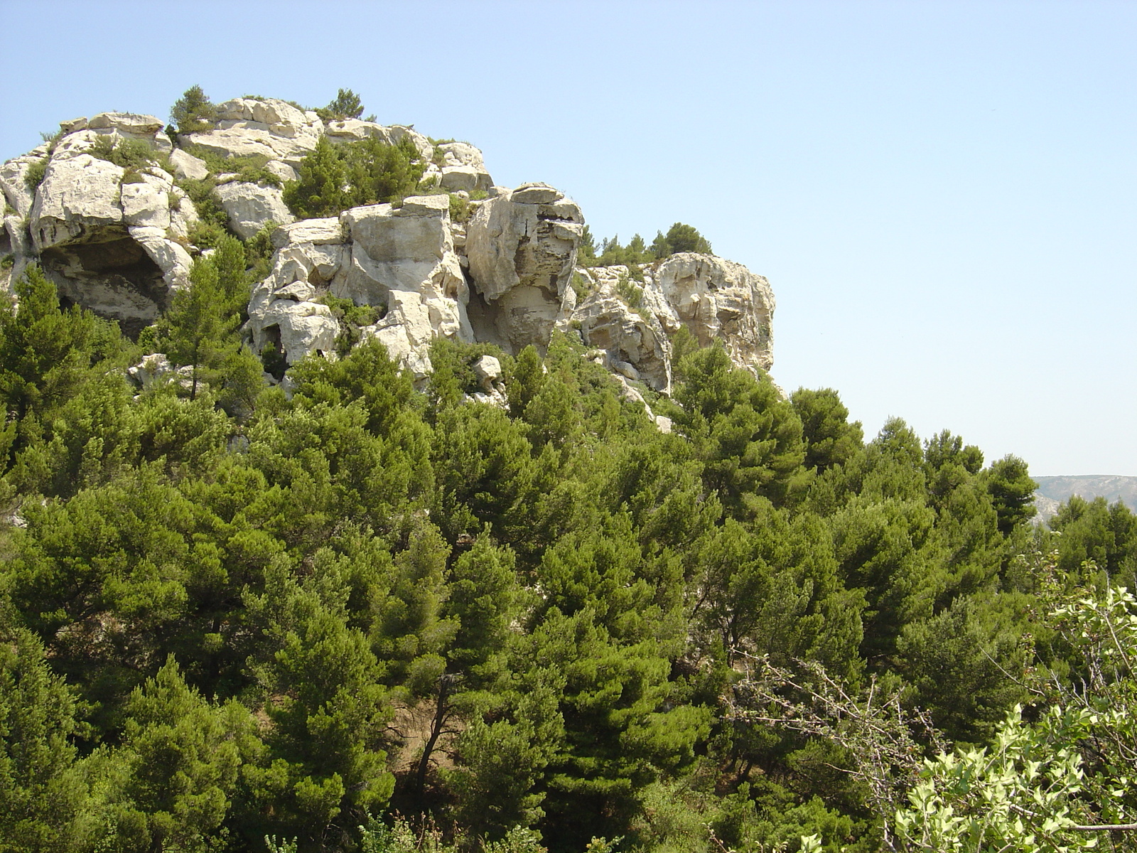 รูปถ่าย ฝรั่งเศส(France) เลส์โบเดอโพรว็องซ์(Baux de Provence) 2004-08 22