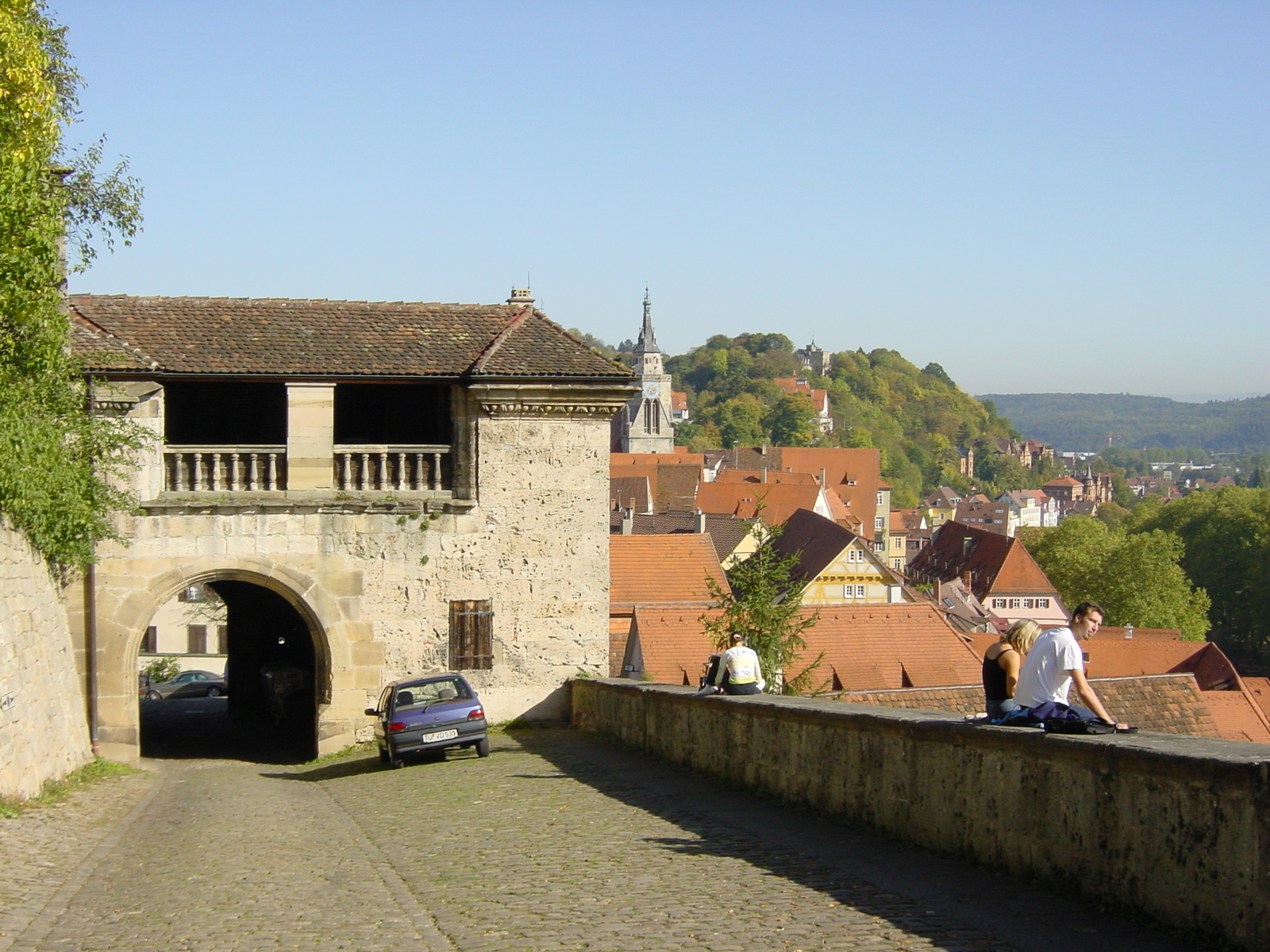 รูปถ่าย เยอรมนี(Germany) ทูบินเกน(Tubingen) 2001-10 11
