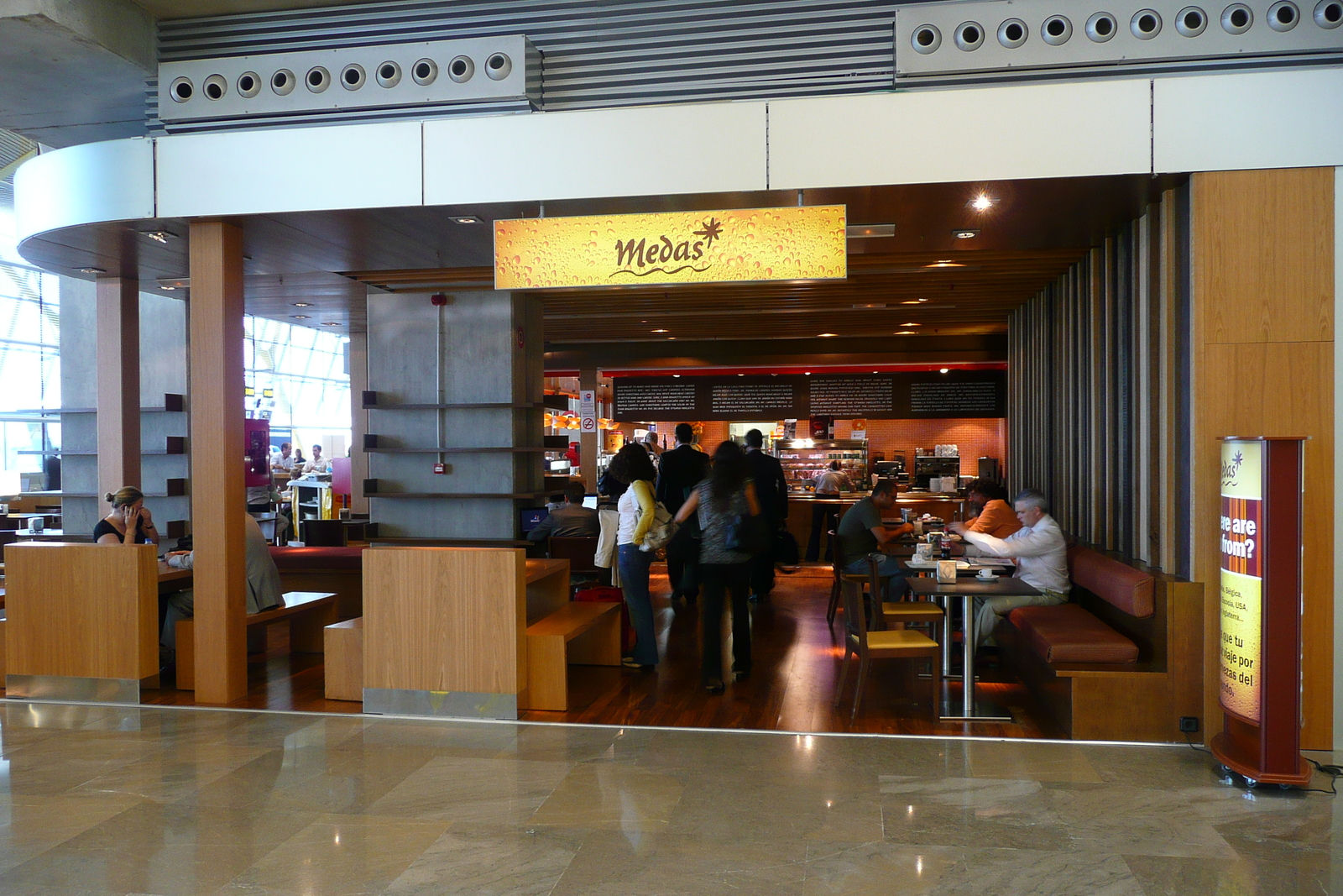รูปถ่าย สเปน(Spain) มาดริค(Madrid) ท่าอากาศยานบาราคัส(Barajas Airport) 2007-09 43