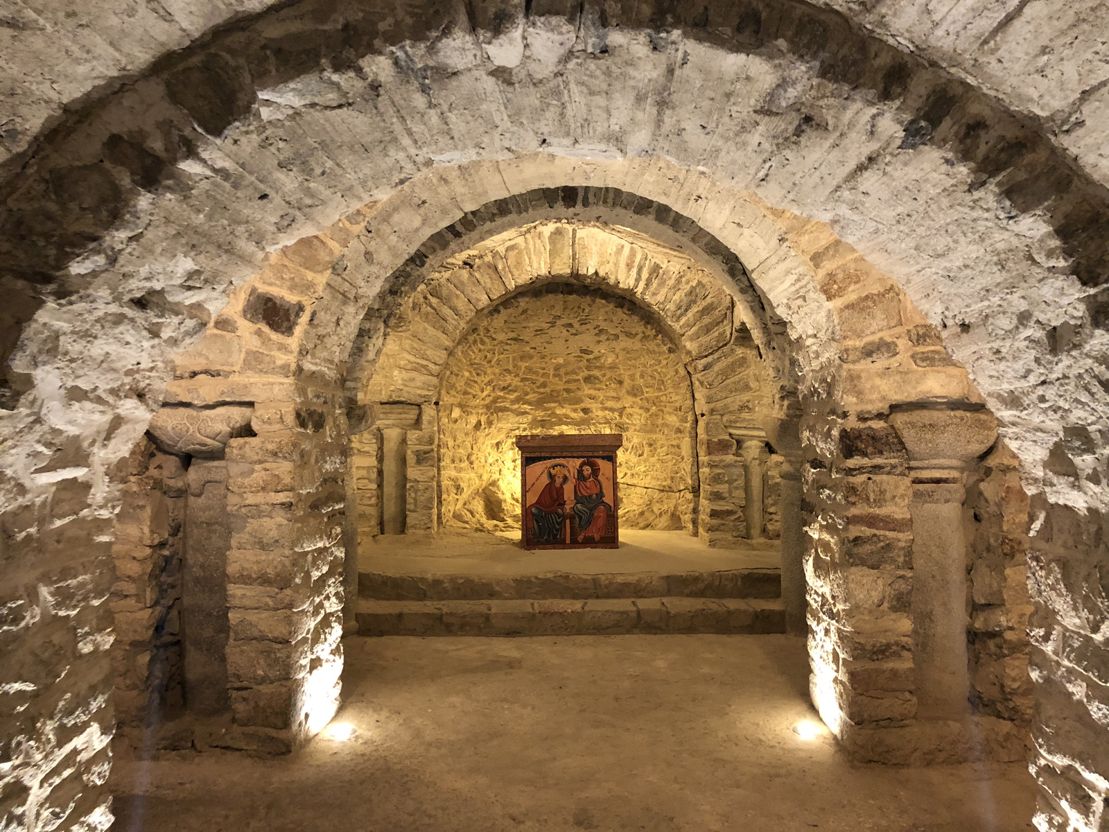 รูปถ่าย ฝรั่งเศส(France) แอบบีแซ็งมาร์แต็งดูกานีกู(Abbaye Saint Martin du Canigou) 2018-04 4