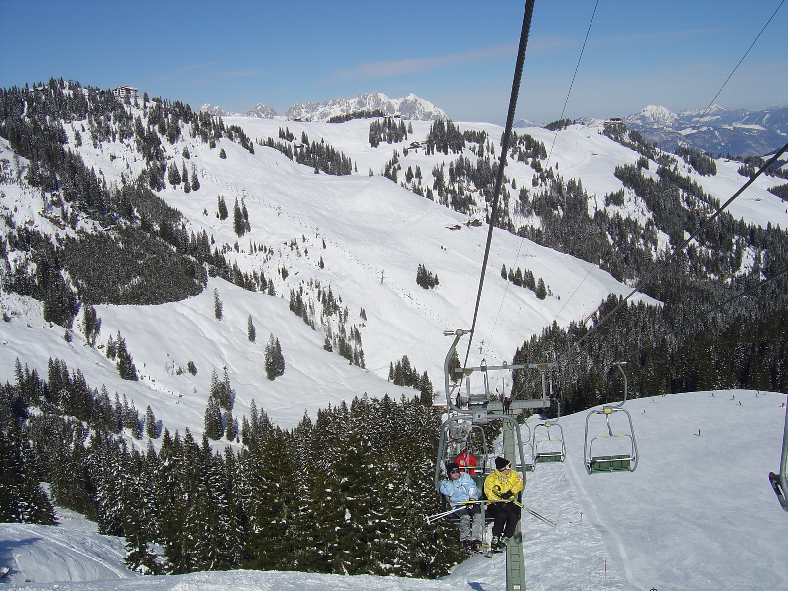 รูปถ่าย ออสเตรีย(Austria) คิทซ์บูเฮล(Kitzbuhel) สกี(Ski) 2005-03 69