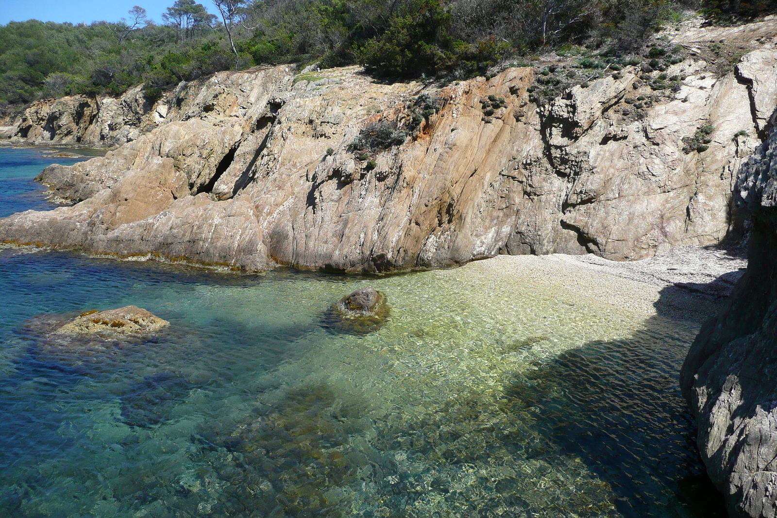 รูปถ่าย ฝรั่งเศส(France) เกาะปอร์เกอรอล(Porquerolles Island) แหลมเลอแก็ง(Pointe du Lequin) 2008-05 56