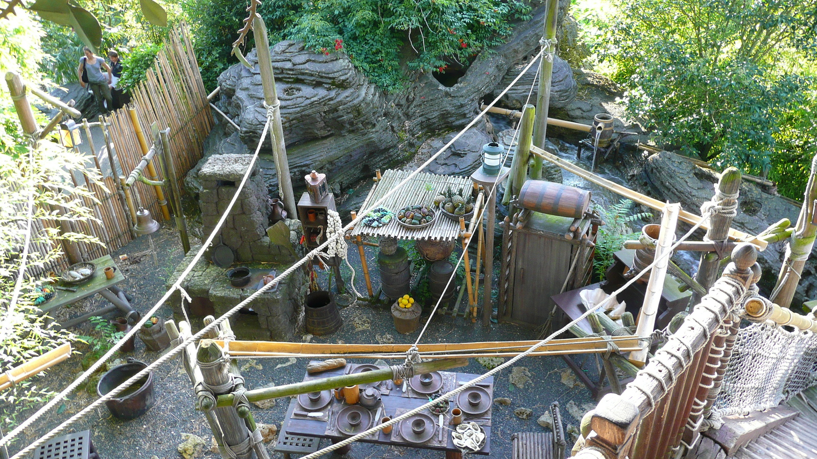 รูปถ่าย ฝรั่งเศส(France) ดิสนีย์แลนด์ปารีส(Disneyland Paris) บ้านต้นไม้โรบินสัน(La Cabane des Robinson) 2007-07 7