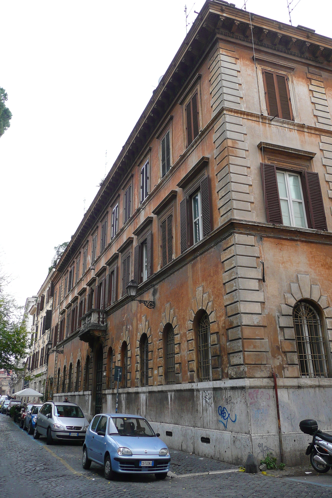 รูปถ่าย อิตาลี(Italy) โรม(Rome) ถนนเดลลาลุงการา(Via della Lungara) 2007-11 2