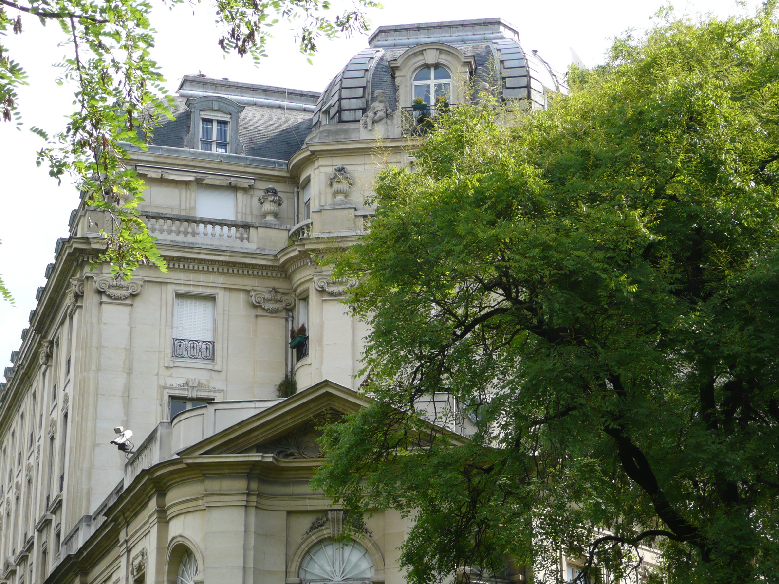 รูปถ่าย ฝรั่งเศส(France) ปารีส(Paris) ถนนฟอช(Avenue Foch) 2007-06 9