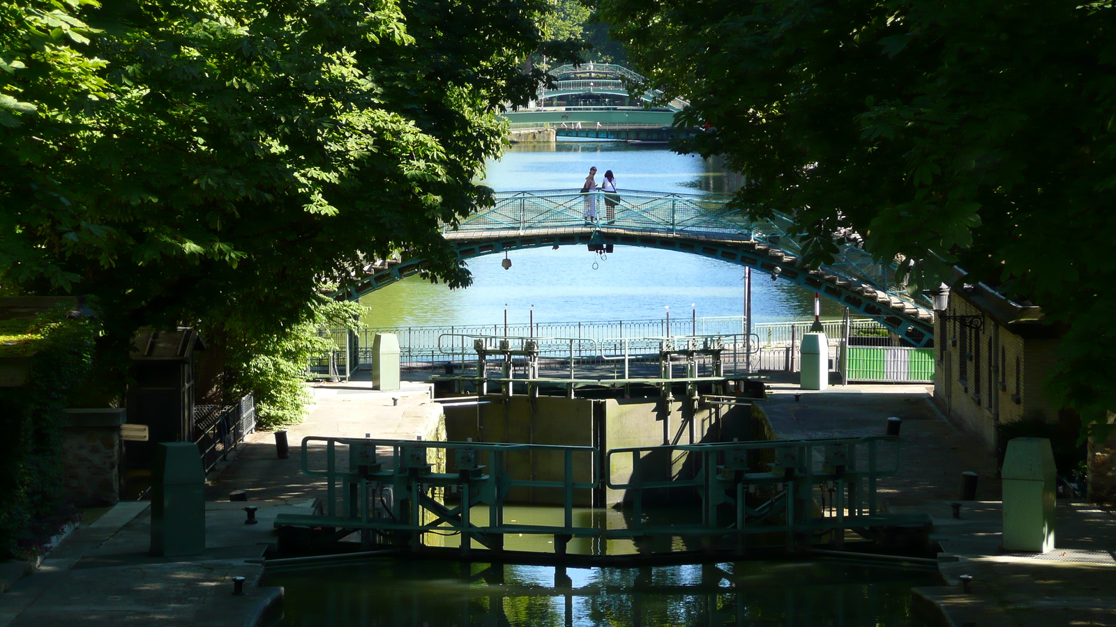 รูปถ่าย ฝรั่งเศส(France) ปารีส(Paris) คลองแซ็ง-มาร์แต็ง(Canal St Martin) 2007-08 140