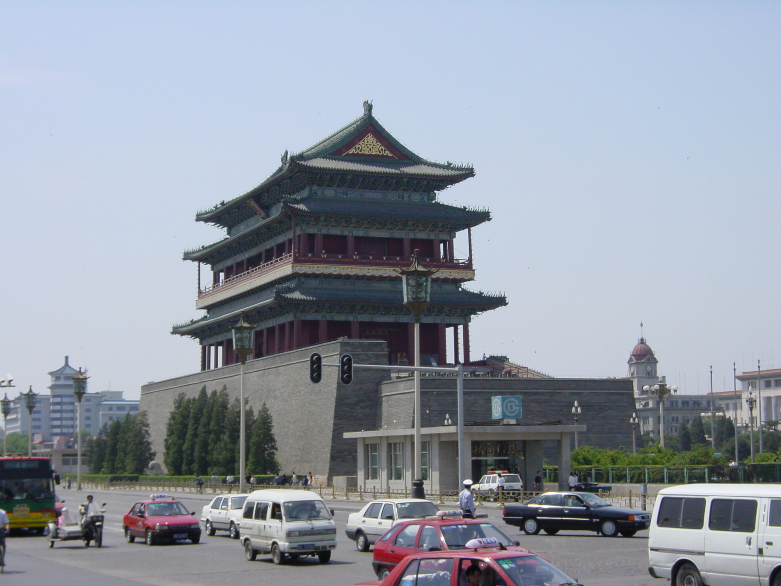 รูปถ่าย จีน(China) ปักกิ่ง(Beijing) จัตุรัสเทียนอันเหมิน(Tiananmen) 2002-05 47