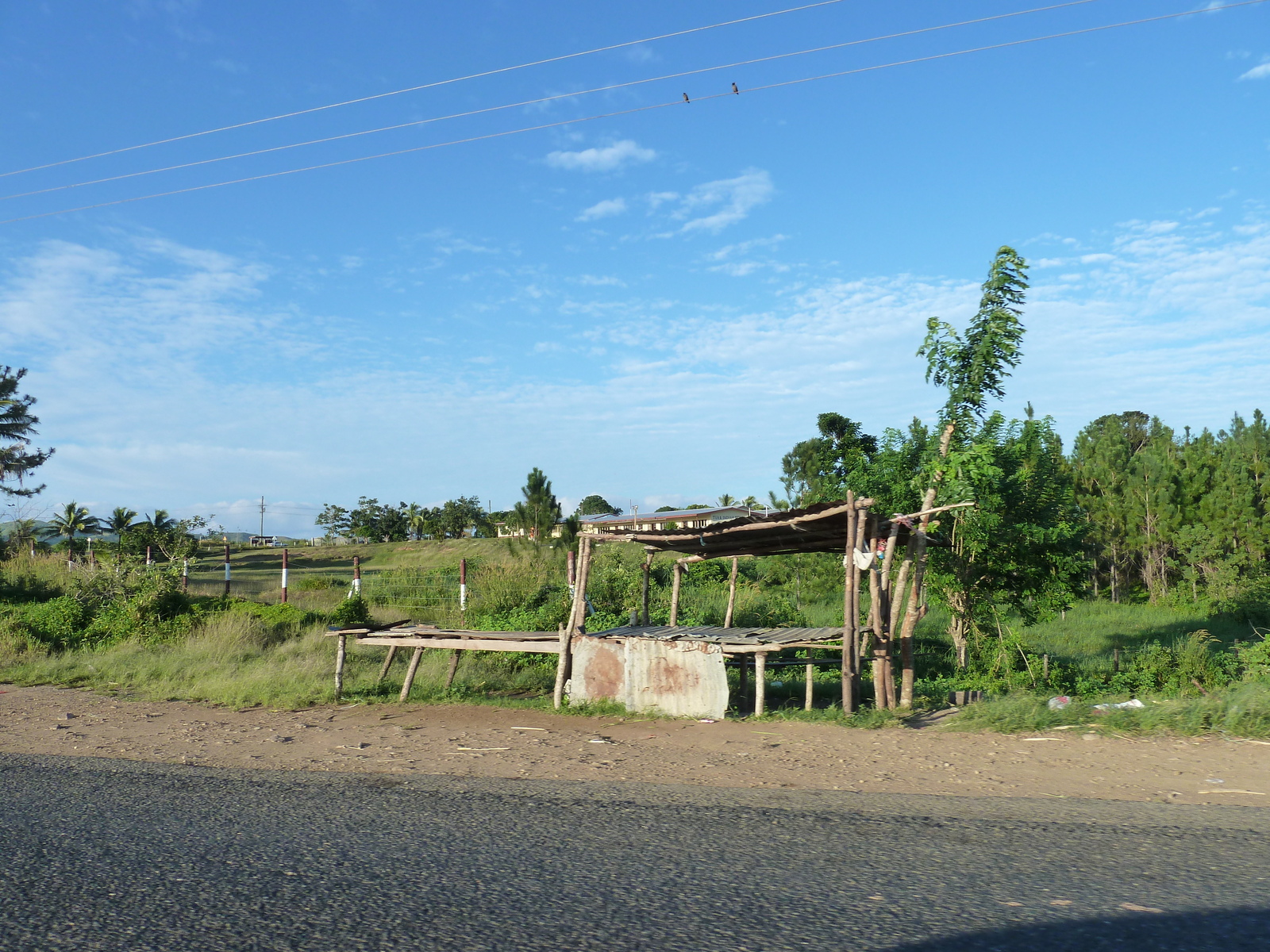 รูปถ่าย ฟิจิ(Fiji) ถนนจากนาดีไปซิงกาโตกา(Nadi to Sigatoka road) 2010-05 25