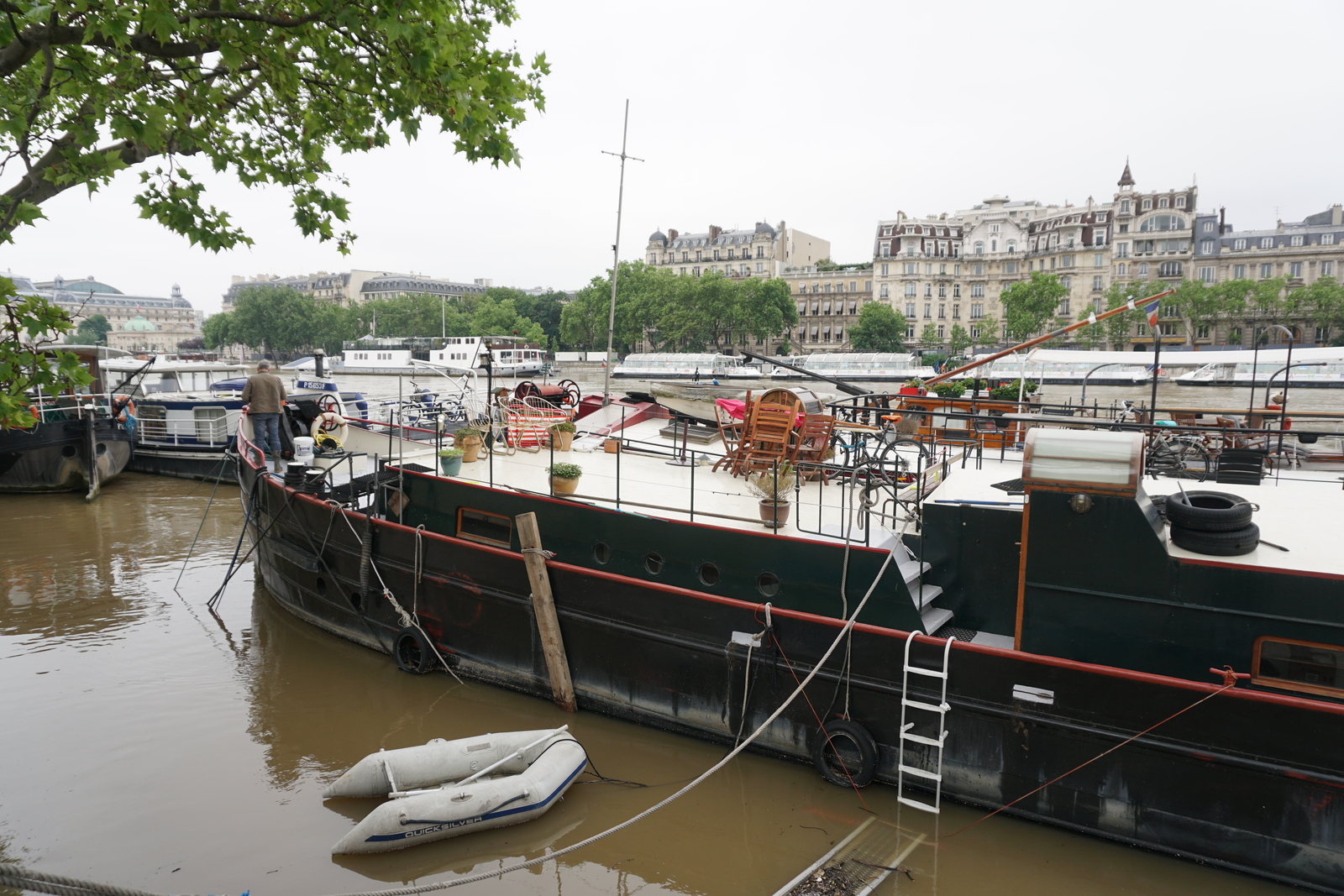 รูปถ่าย ฝรั่งเศส(France) ปารีส(Paris) แม่น้ำแซน(Seine river) 2016-06 31
