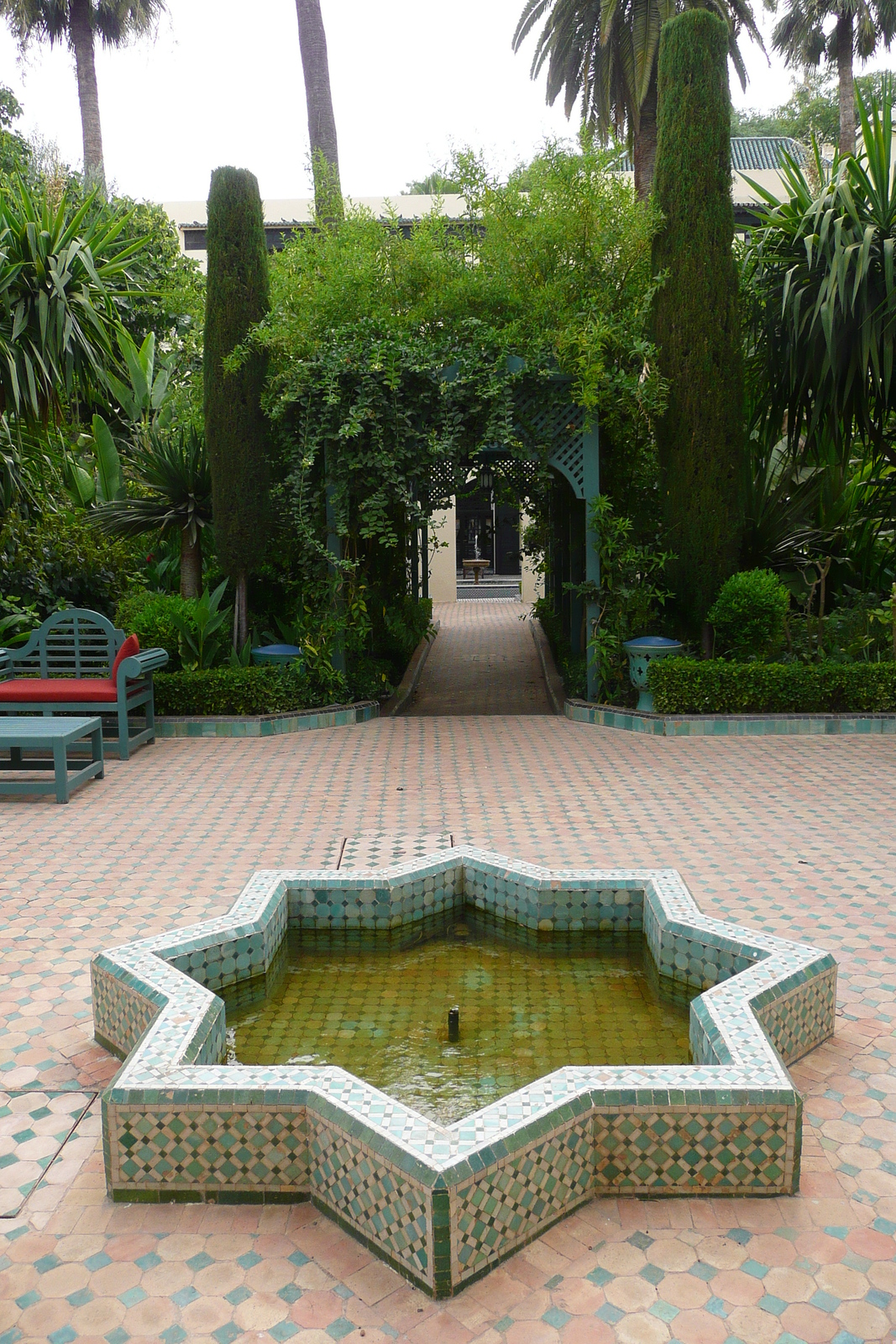 รูปถ่าย โมร็อกโก(Morocco) เฟส(Fes) โรงแรมปาเลจาไม(Palais Jamai Hotel) 2008-07 35