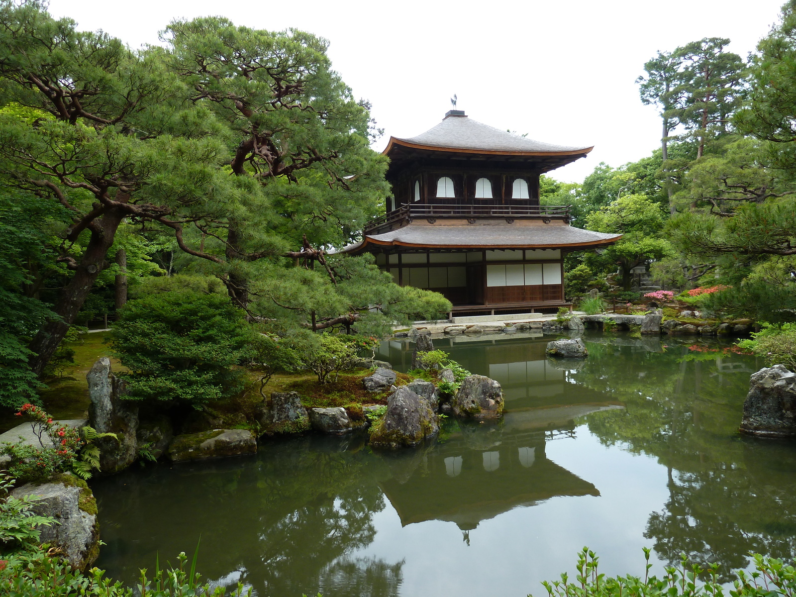 รูปถ่าย ญี่ปุ่น(Japan) เกียวโต(Kyoto) วัดกินกะกุจิ (ศาลาเงิน)(Ginkakuji Temple(Silver Pavilion)) 2010-06 0