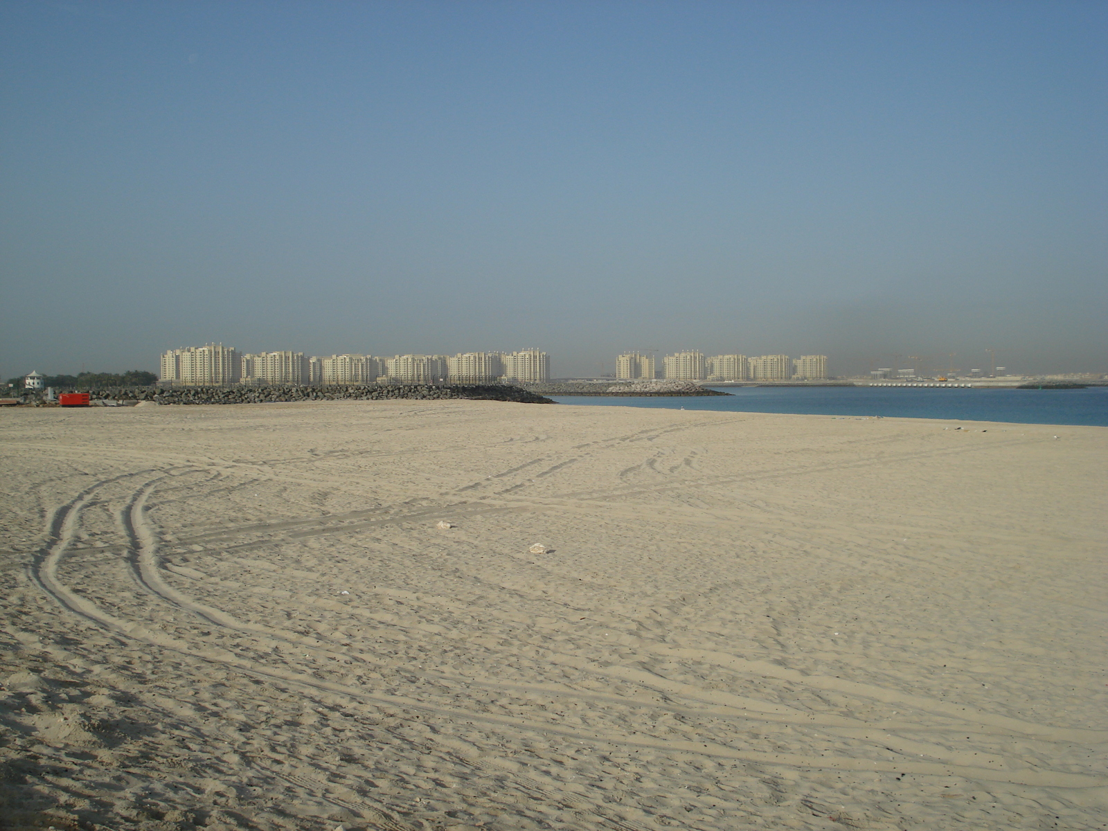 รูปถ่าย สหรัฐอาหรับเอมิเรตส์(United Arab Emirates) ดูไบ(Dubai) หาดจุมัยเราะห์(Jumeirah Beach) 2007-03 31