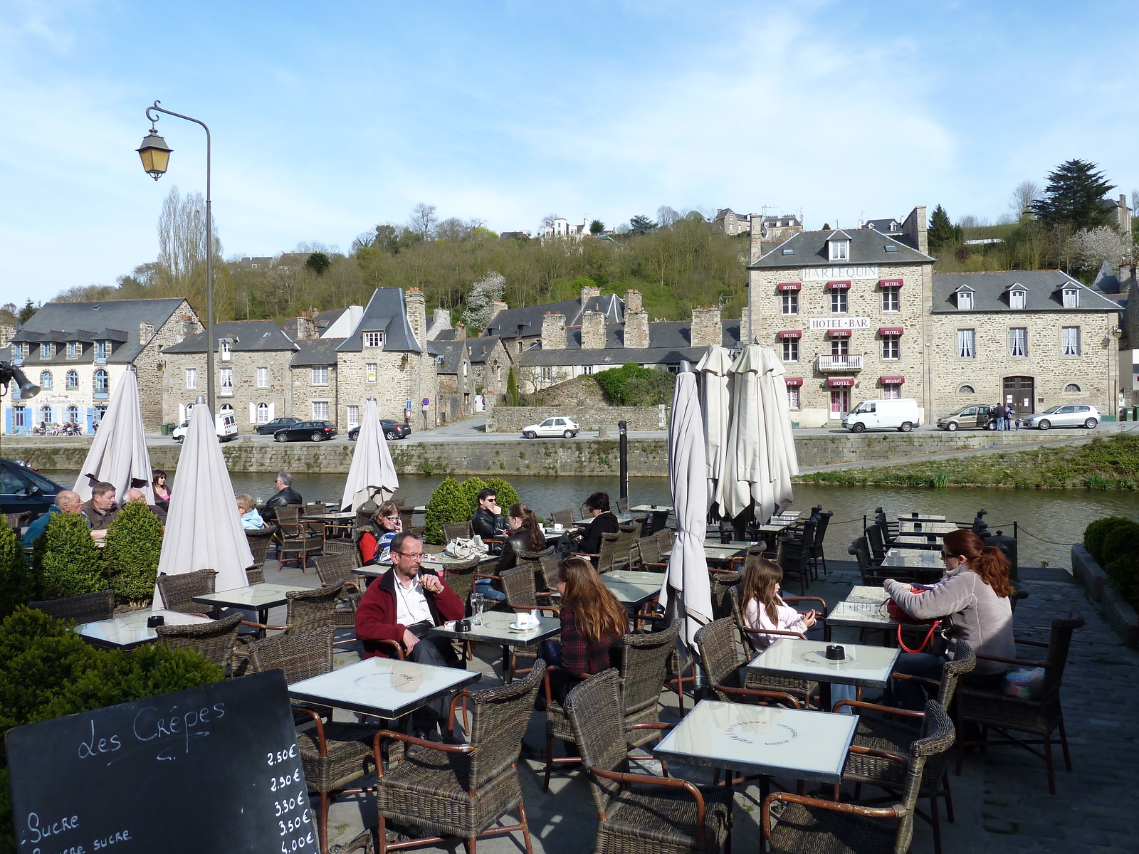 รูปถ่าย ฝรั่งเศส(France) ดีน็อง(Dinan) ริมแม่น้ำดีน็อง(Dinan Riverside) 2010-04 0