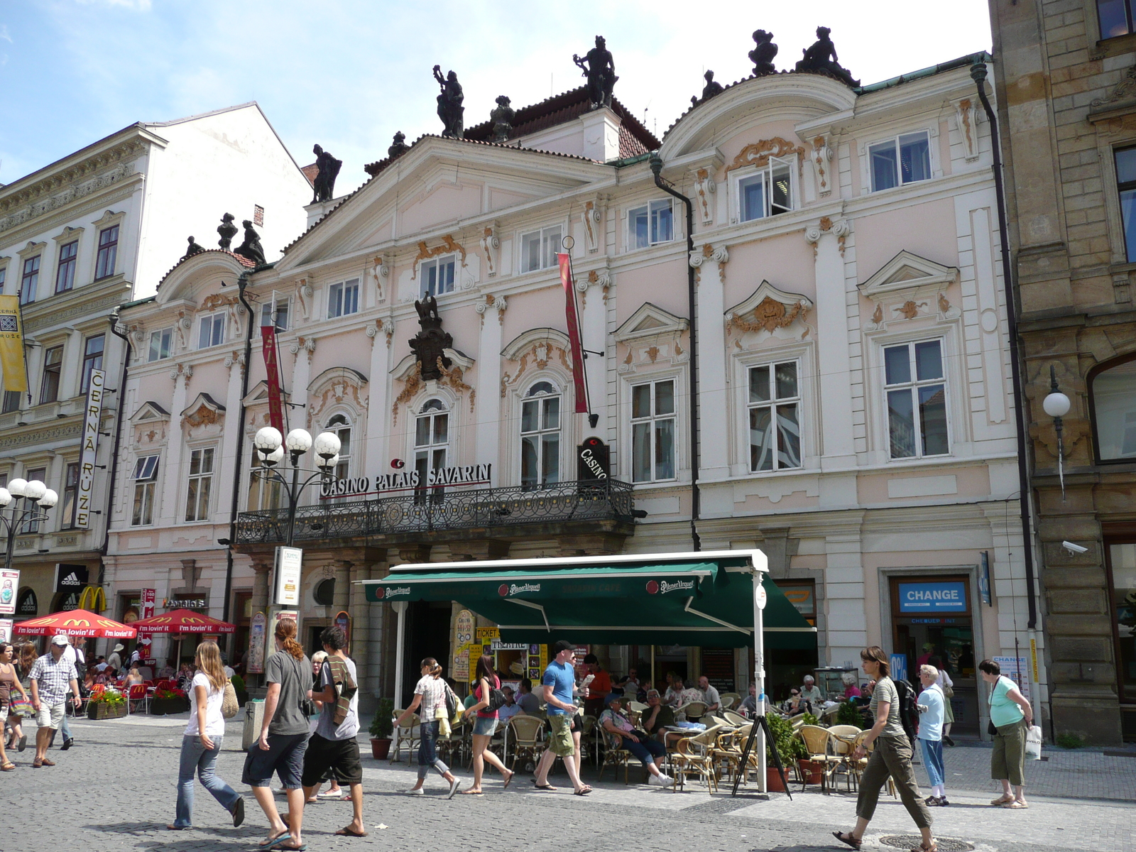 รูปถ่าย สาธารณรัฐเช็ก(Czech Republic) ปราก(Prague) ถนนนาปชีโกพ(Na Prikope) 2007-07 4