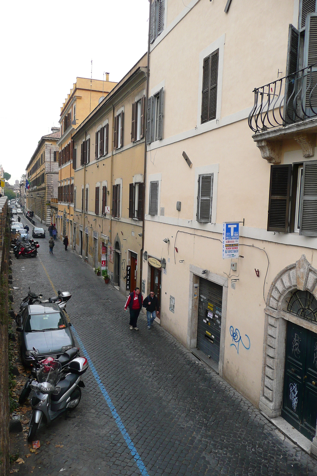 รูปถ่าย อิตาลี(Italy) โรม(Rome) ถนนริมน้ำจานีโกเลนเซ(Lungotevere Gianicolense) 2007-11 31