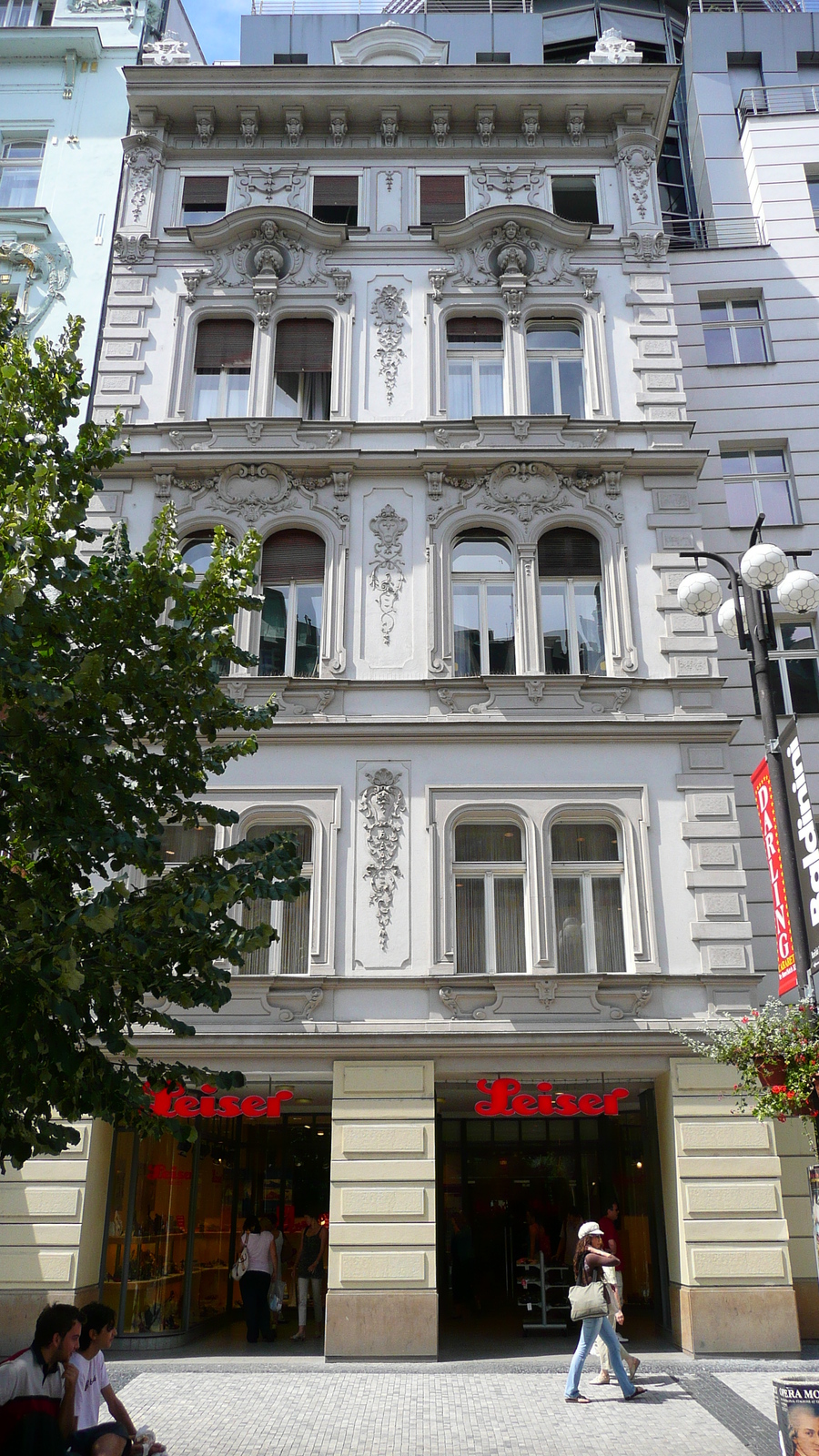 รูปถ่าย สาธารณรัฐเช็ก(Czech Republic) ปราก(Prague) ถนนนาปชีโกพ(Na Prikope) 2007-07 42