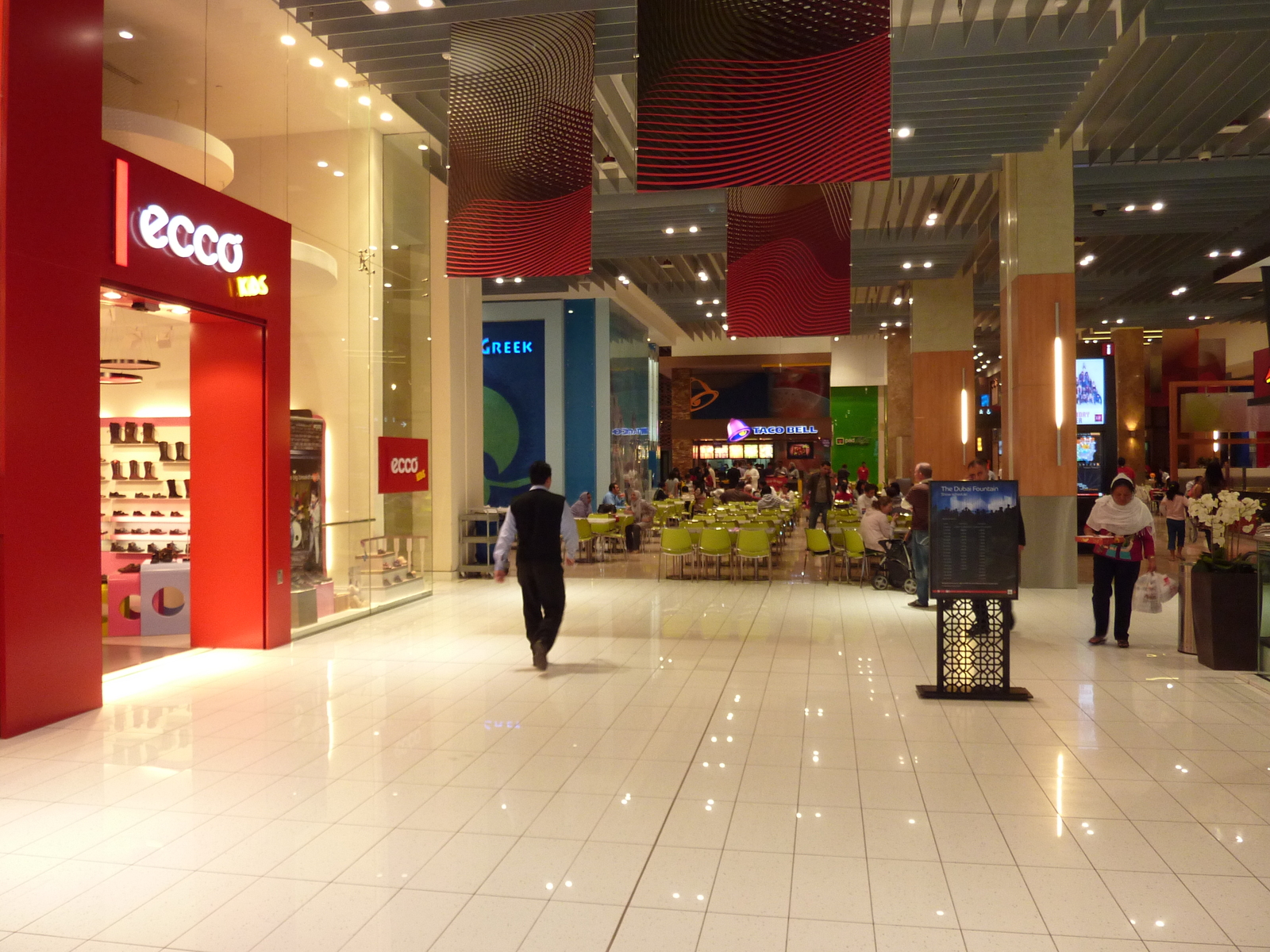รูปถ่าย สหรัฐอาหรับเอมิเรตส์(United Arab Emirates) ดูไบ(Dubai) ดูไบมอลล์(The Dubai Mall) 2009-12 56