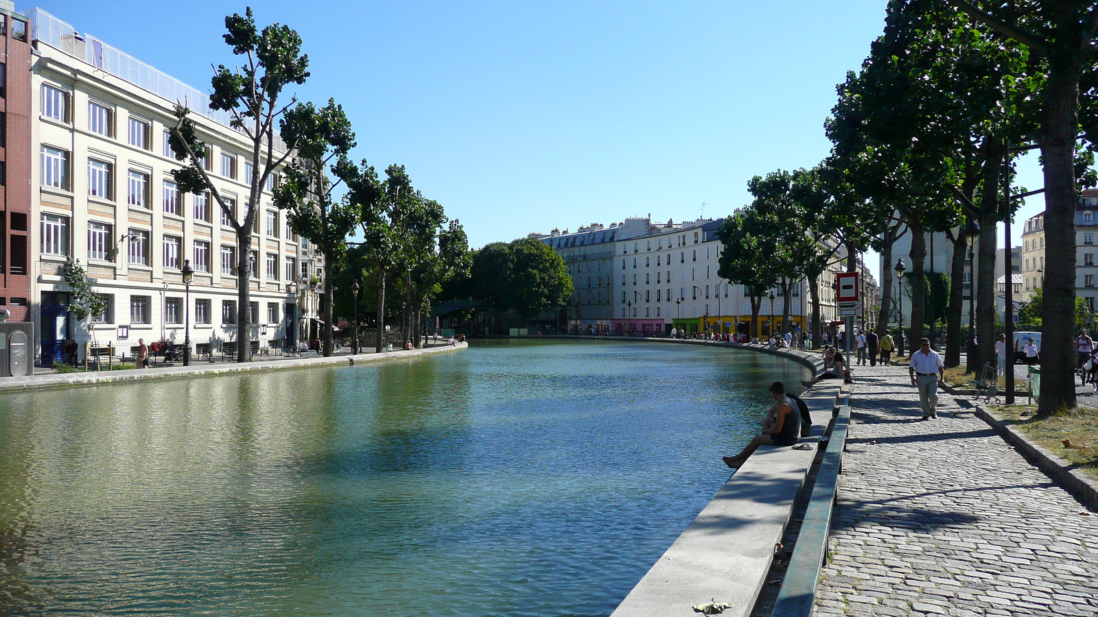 รูปถ่าย ฝรั่งเศส(France) ปารีส(Paris) คลองแซ็ง-มาร์แต็ง(Canal St Martin) 2007-08 79